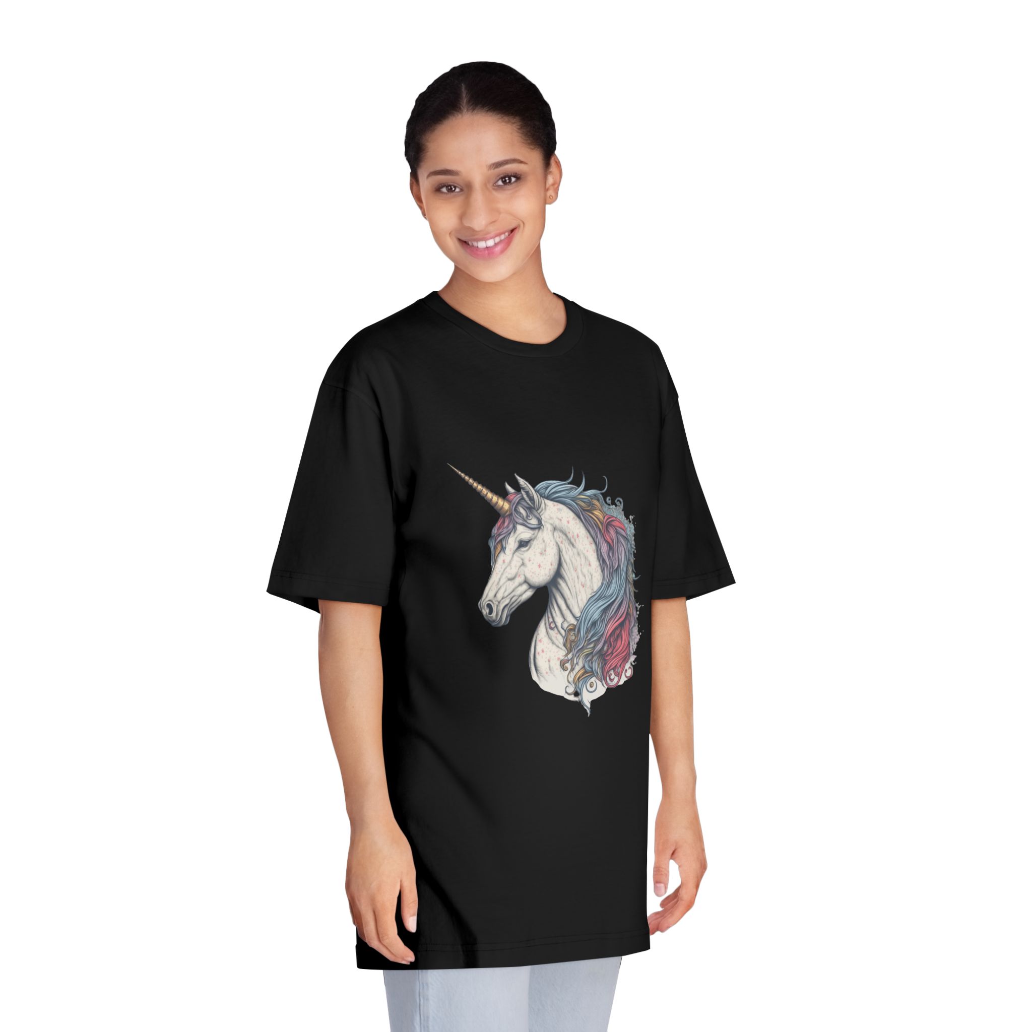 Unicorns 383 Unisex Classic Crewneck T Shirt - Image 7