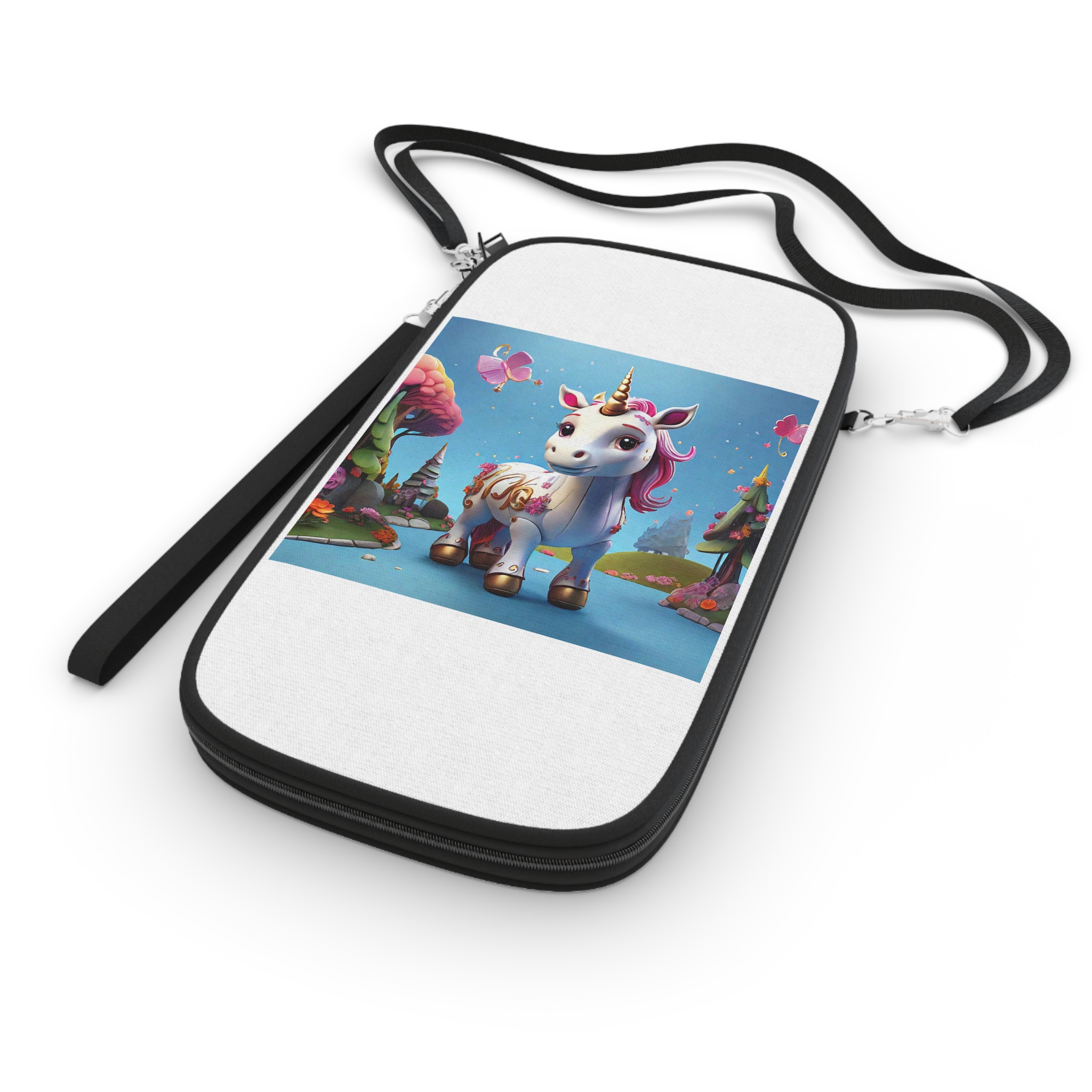 Animated Unicorn Children Generated By Ai (19) Passport Wallet - Image 3