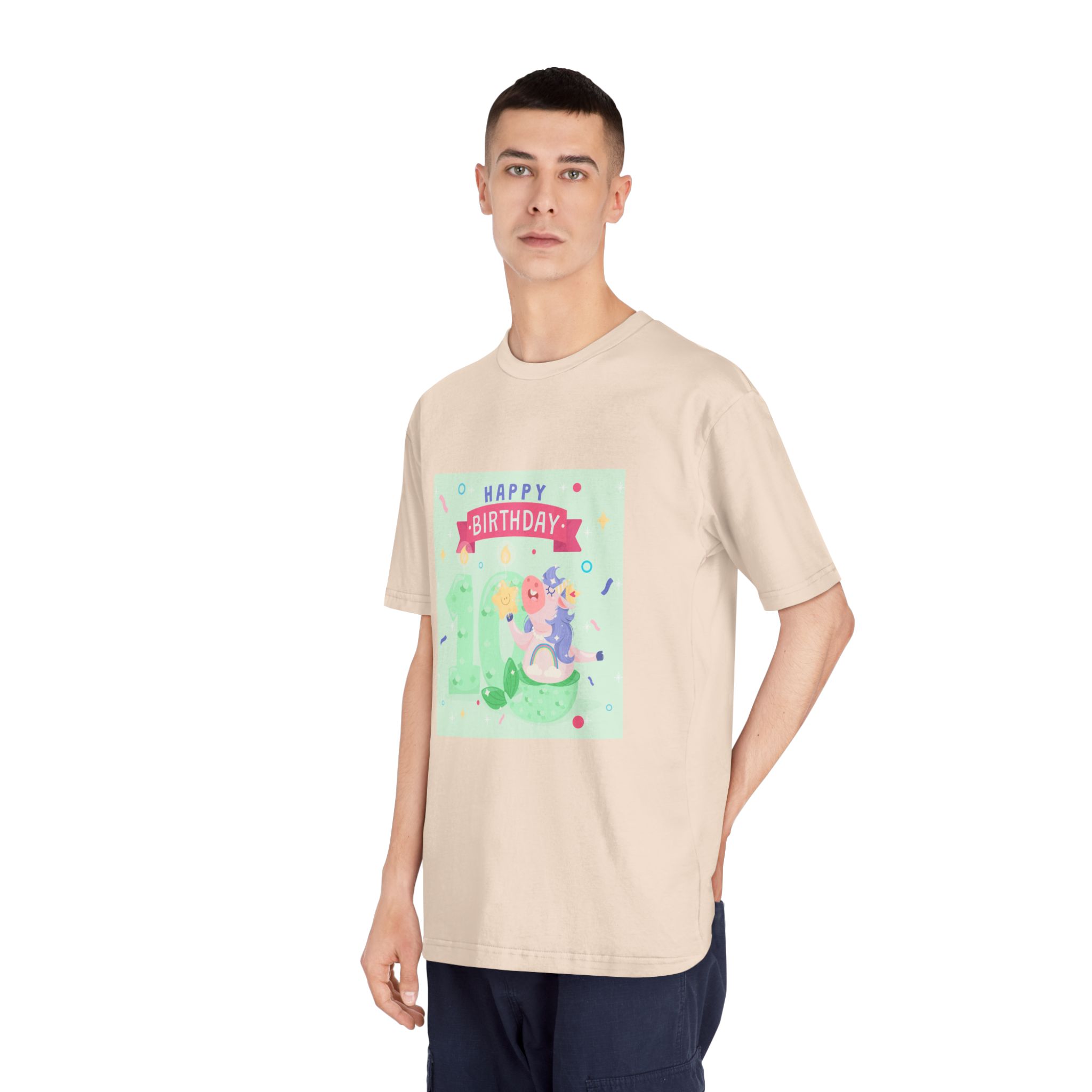Unicorn V738 Unisex Classic Crewneck T Shirt - Image 12