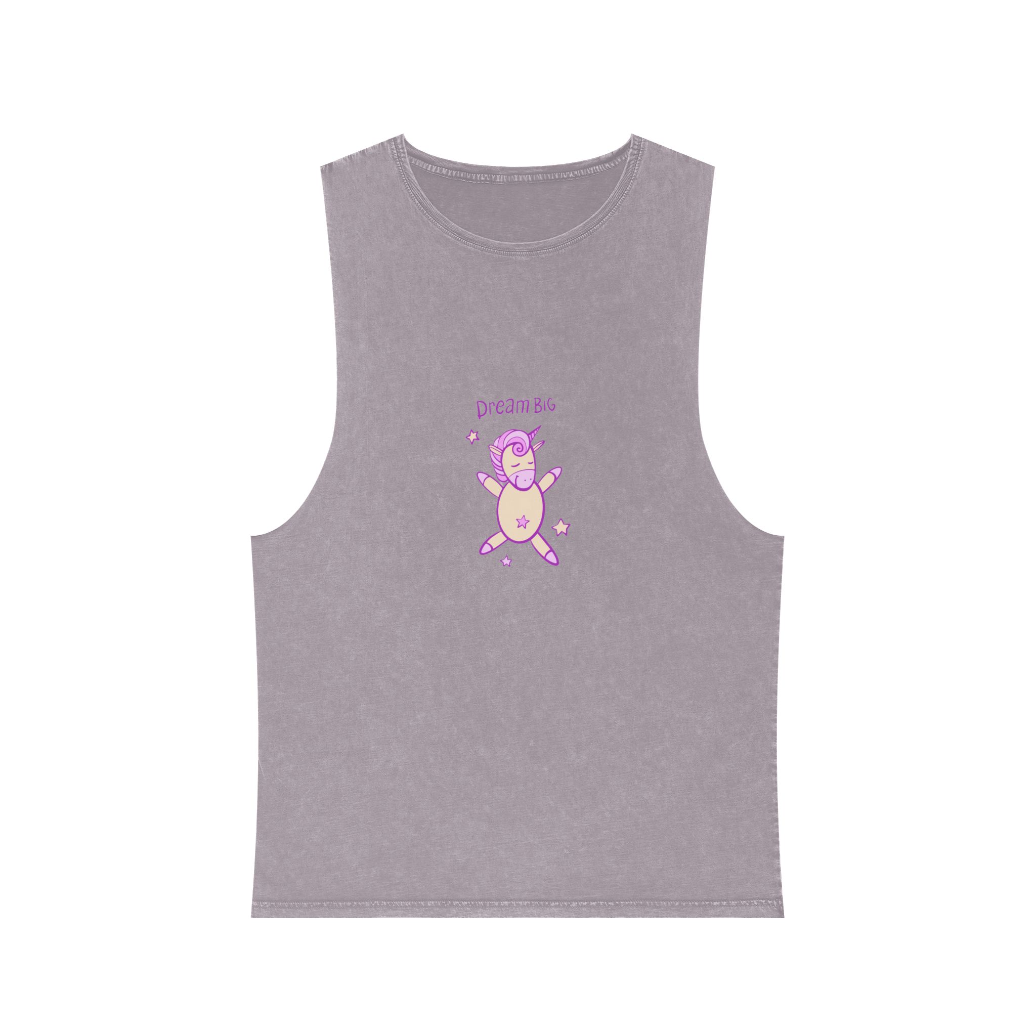 Dream Big Copia 3 Unisex Stonewash Tank Top - Image 17