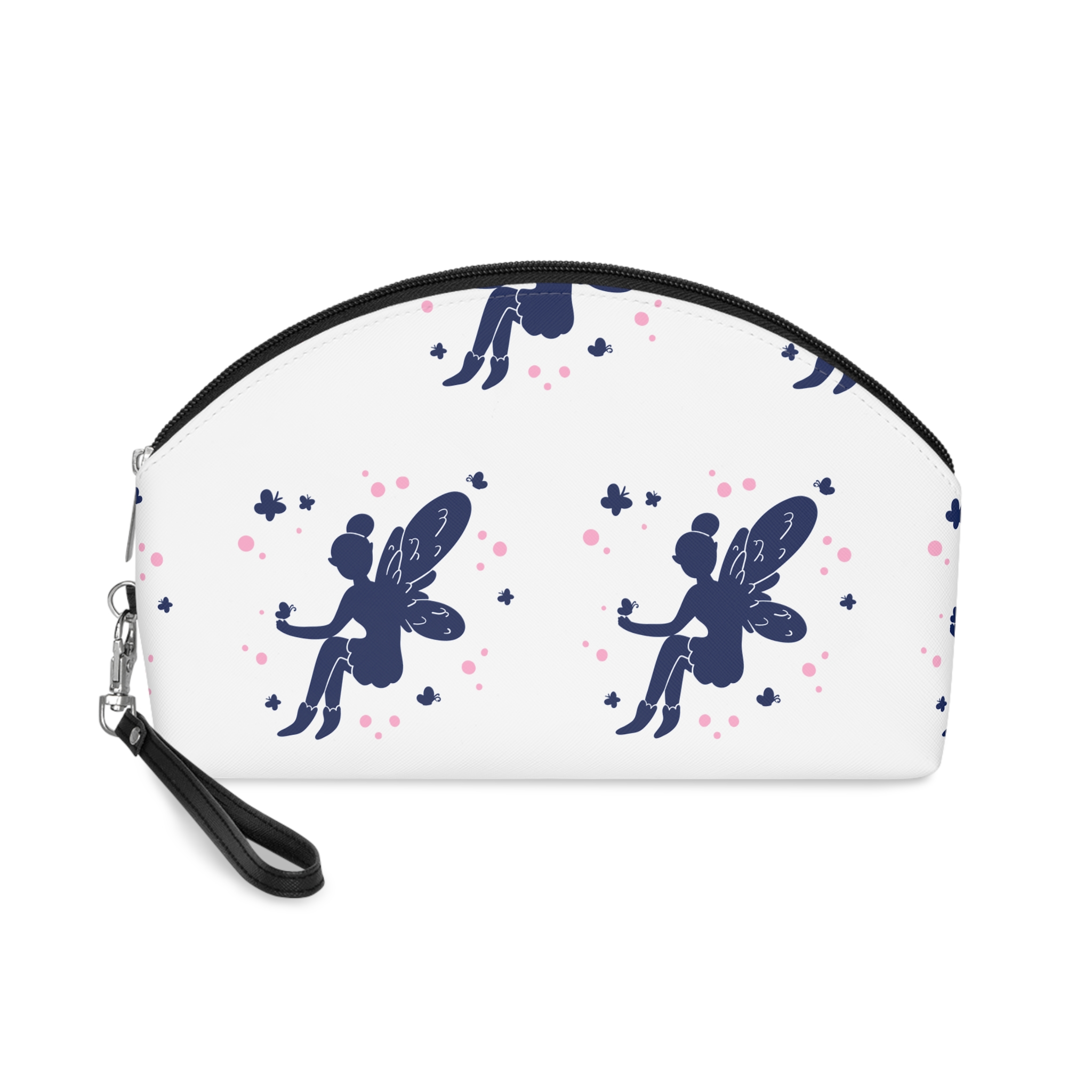 Flat Design Unicorn Silhouette Makeup Bag