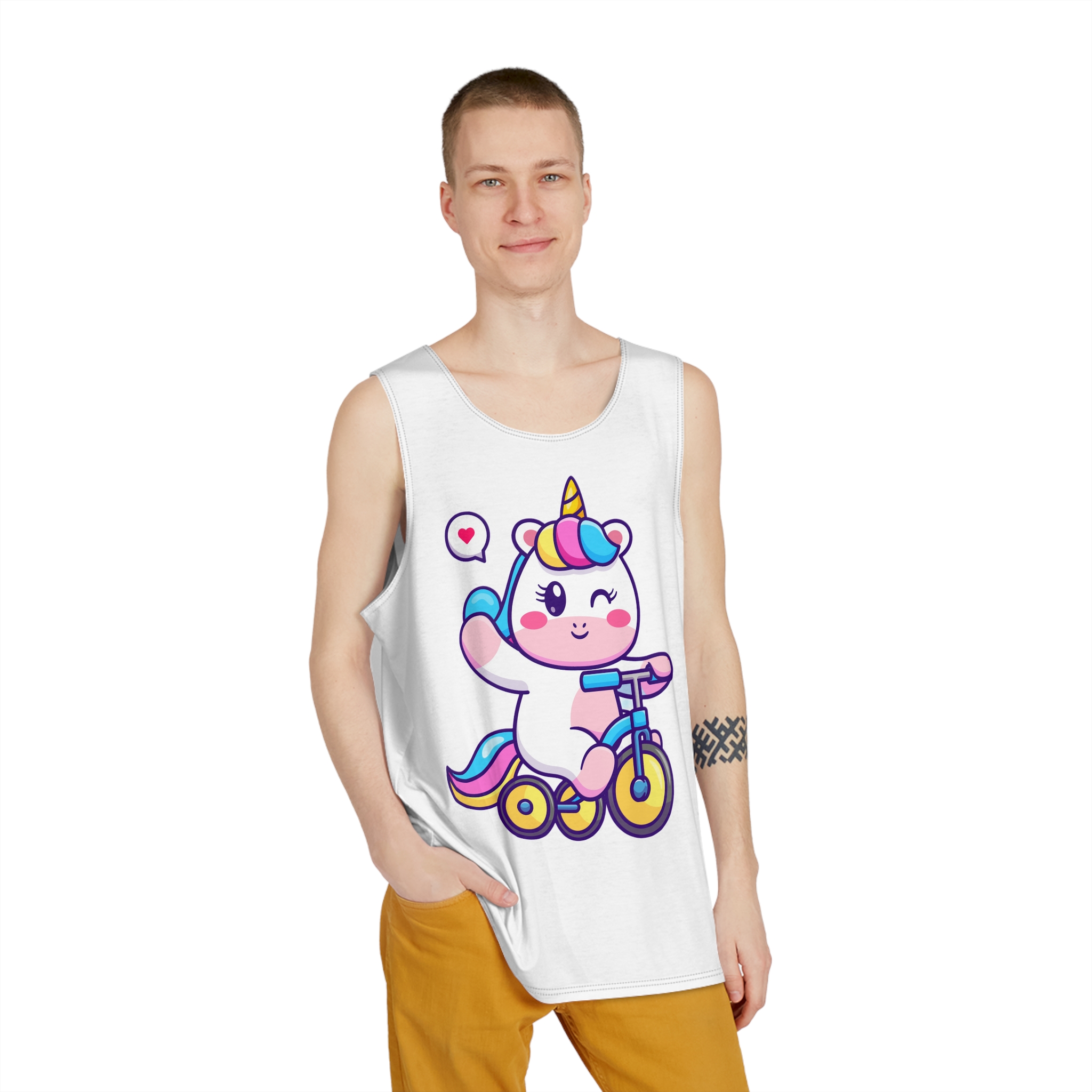 Unicorn V875 Mens Tank Aop - Image 3