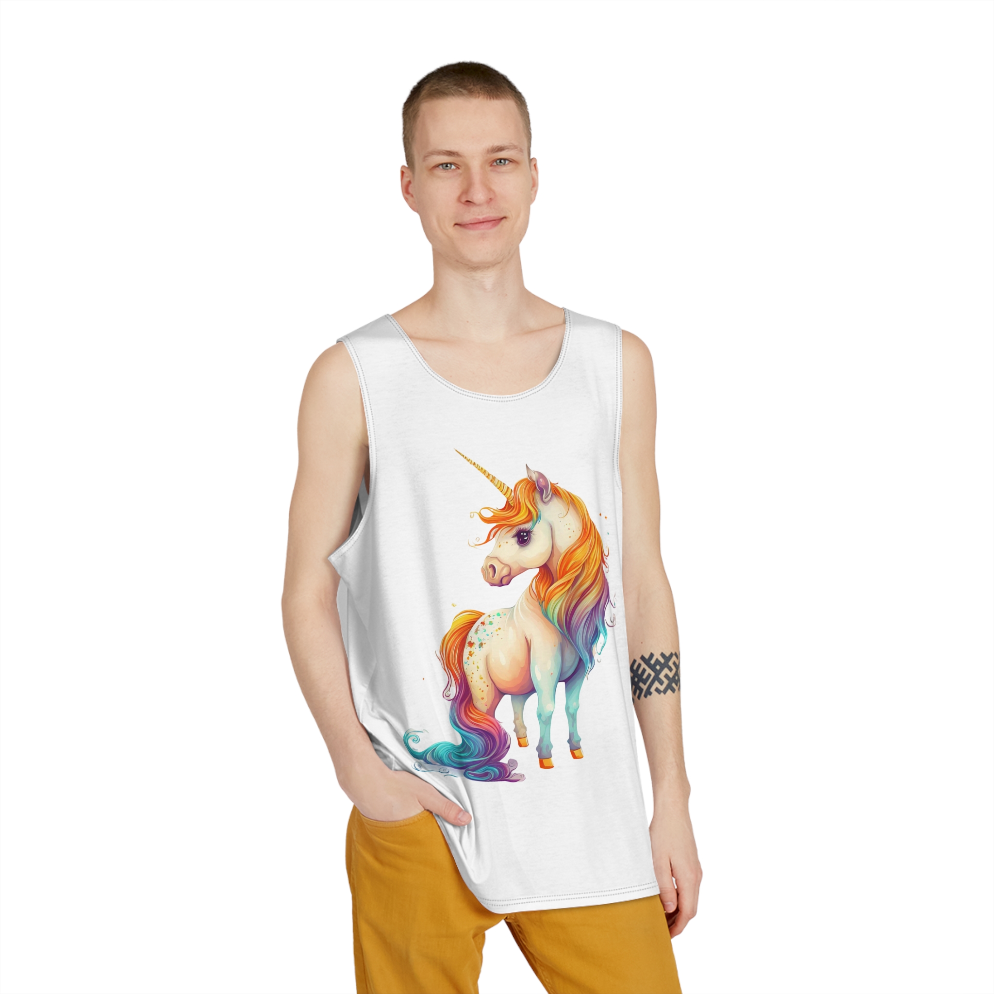 Unicorns 187 Mens Tank Aop - Image 3