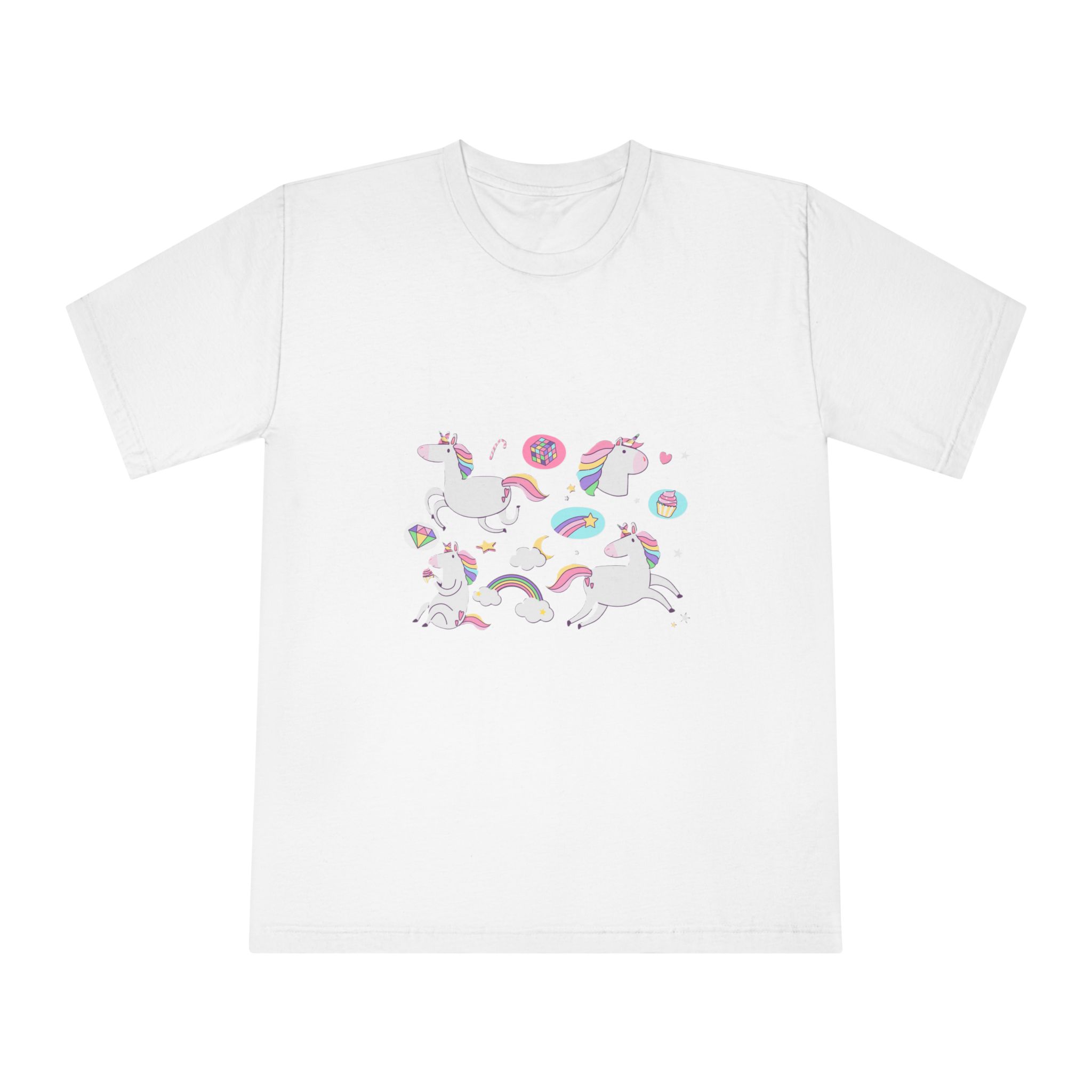 Unicorns 60 Unisex Classic Crewneck T Shirt