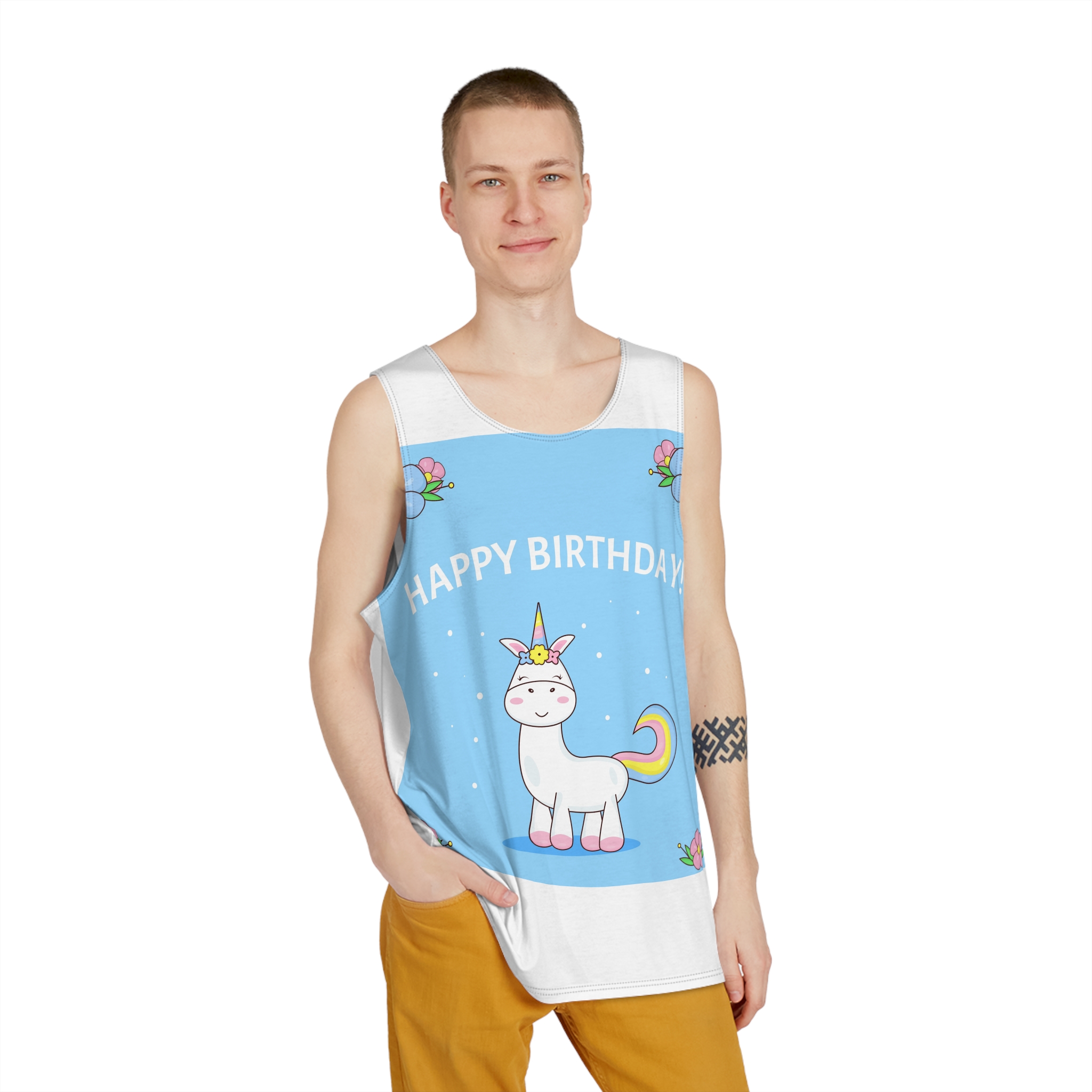 Unicorn V764 Mens Tank Aop - Image 3