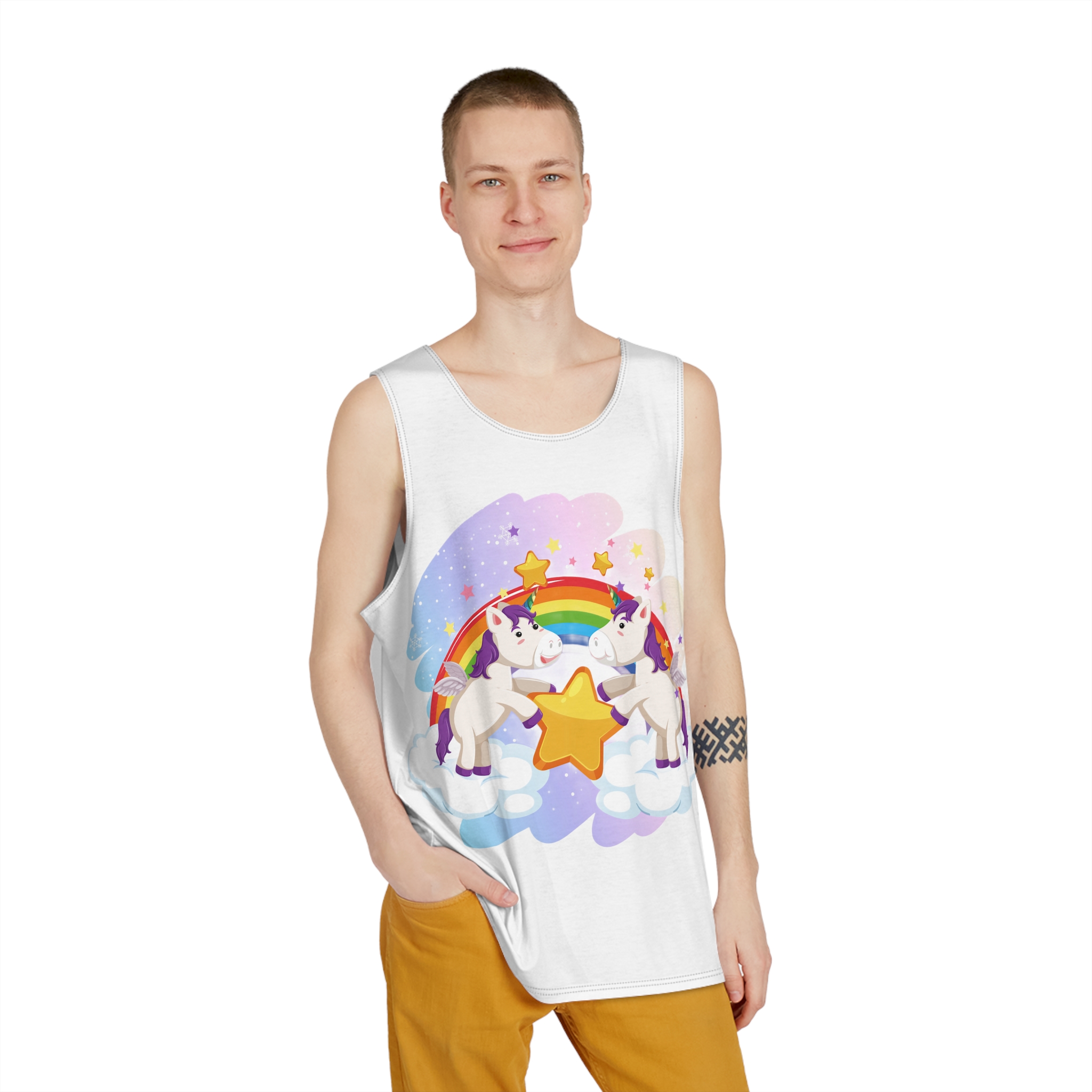 Unicorn V658 Mens Tank Aop - Image 3