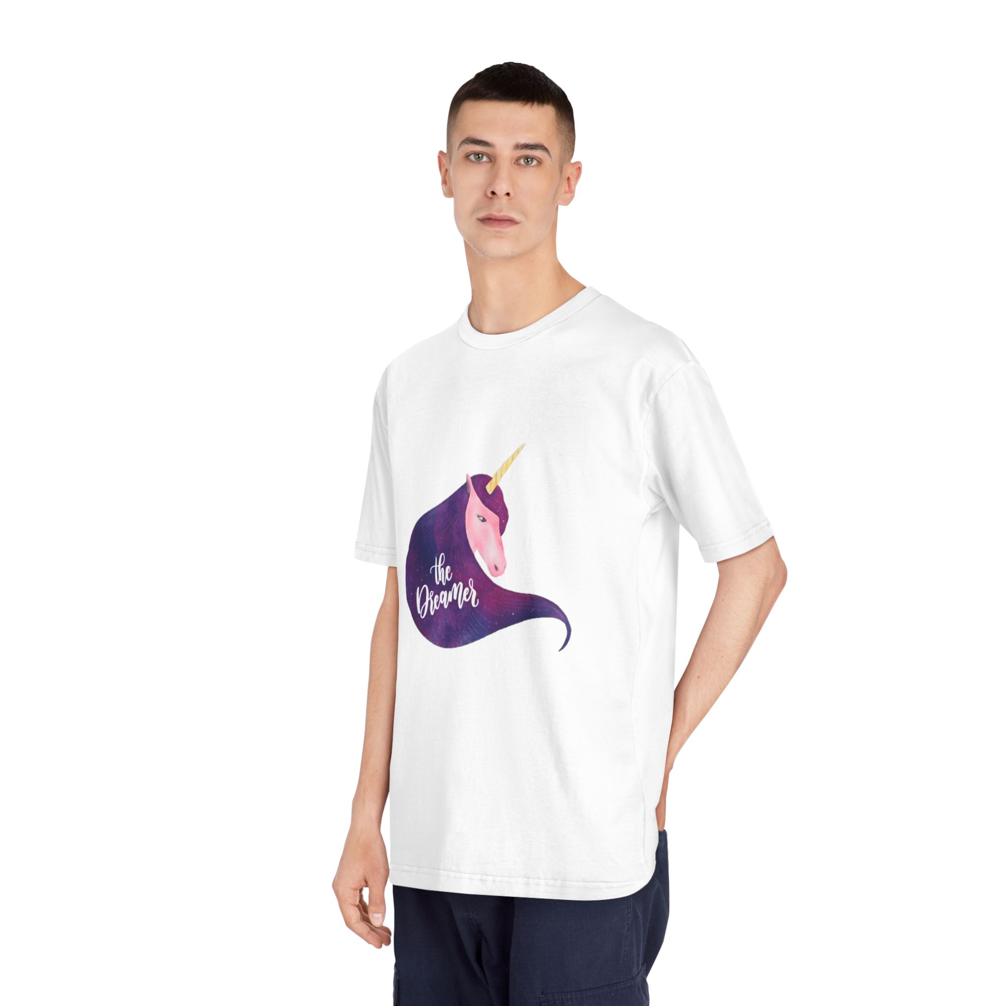 Unicorn V76 Unisex Classic Crewneck T Shirt - Image 4
