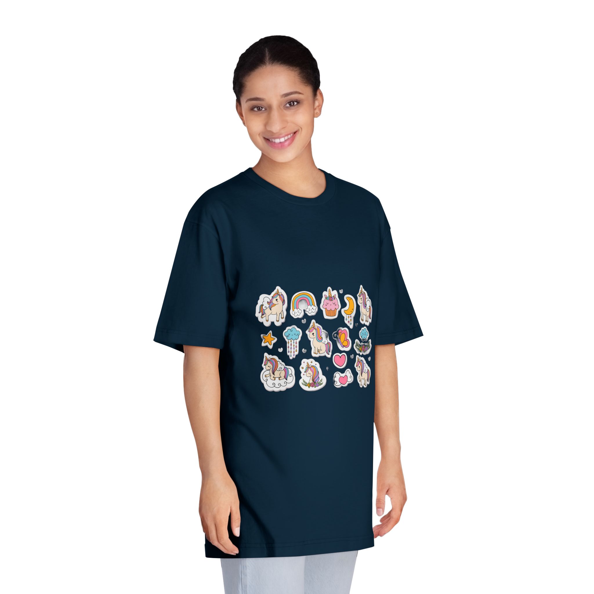 Unicorn V562 Unisex Classic Crewneck T Shirt Product - Image 19