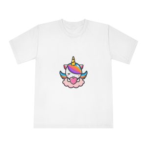 Cute Unicorn Mascot Design (6) Unisex Classic Crewneck T Shirt