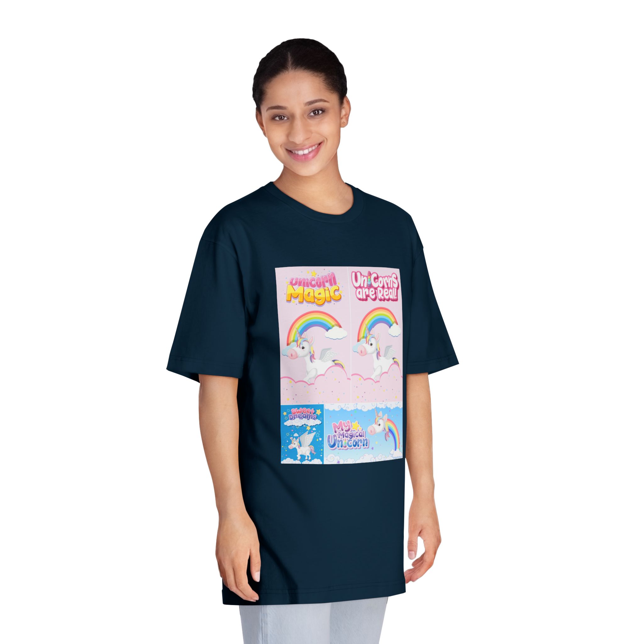 Unicorn V499 Unisex Classic Crewneck T Shirt - Image 19