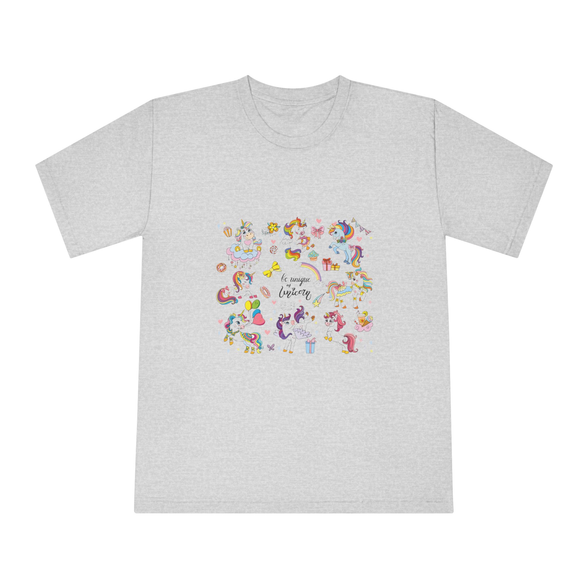 Unicorn V862 Unisex Classic Crewneck T Shirt - Image 13