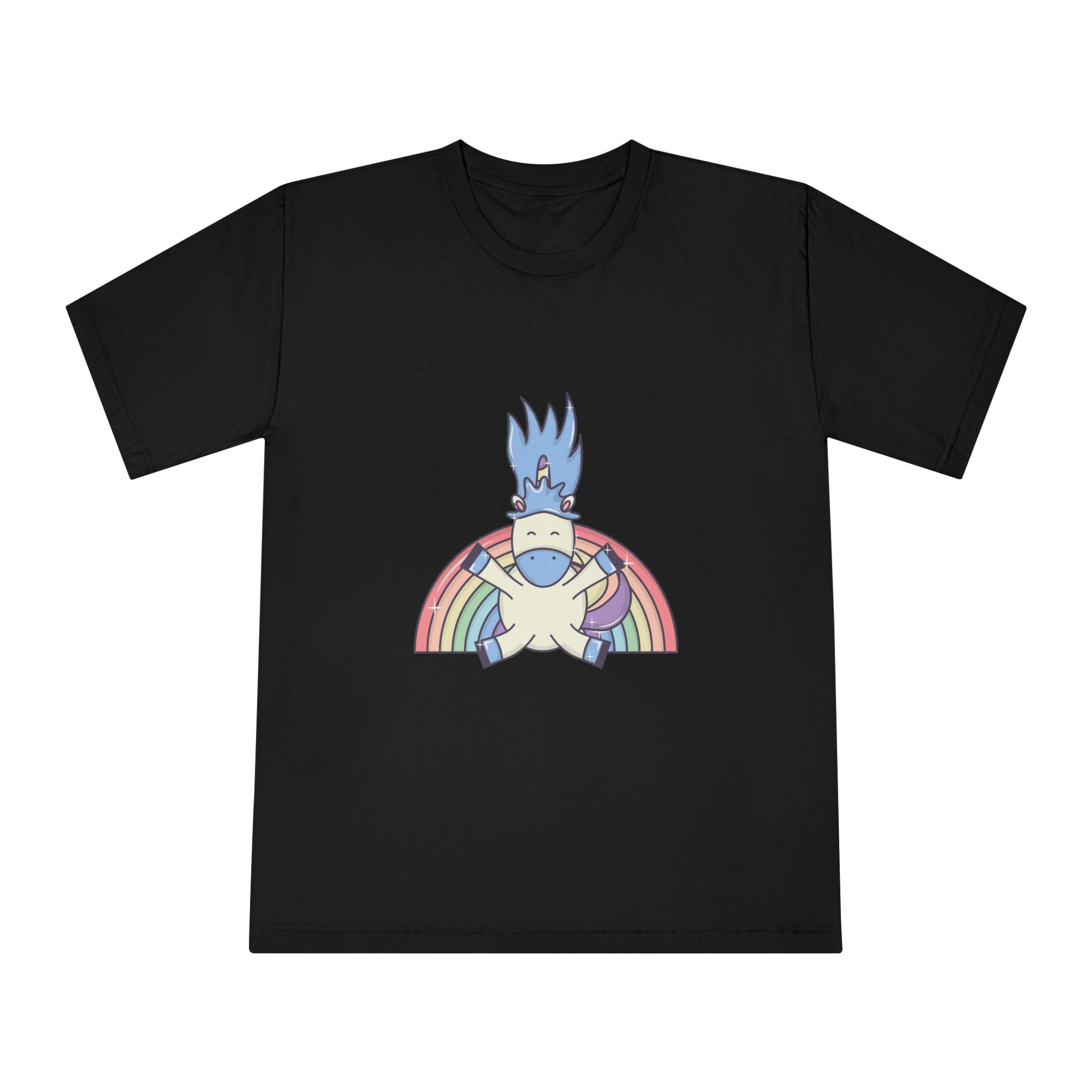 Unicorns 103 Unisex Classic Crewneck T Shirt - Image 5