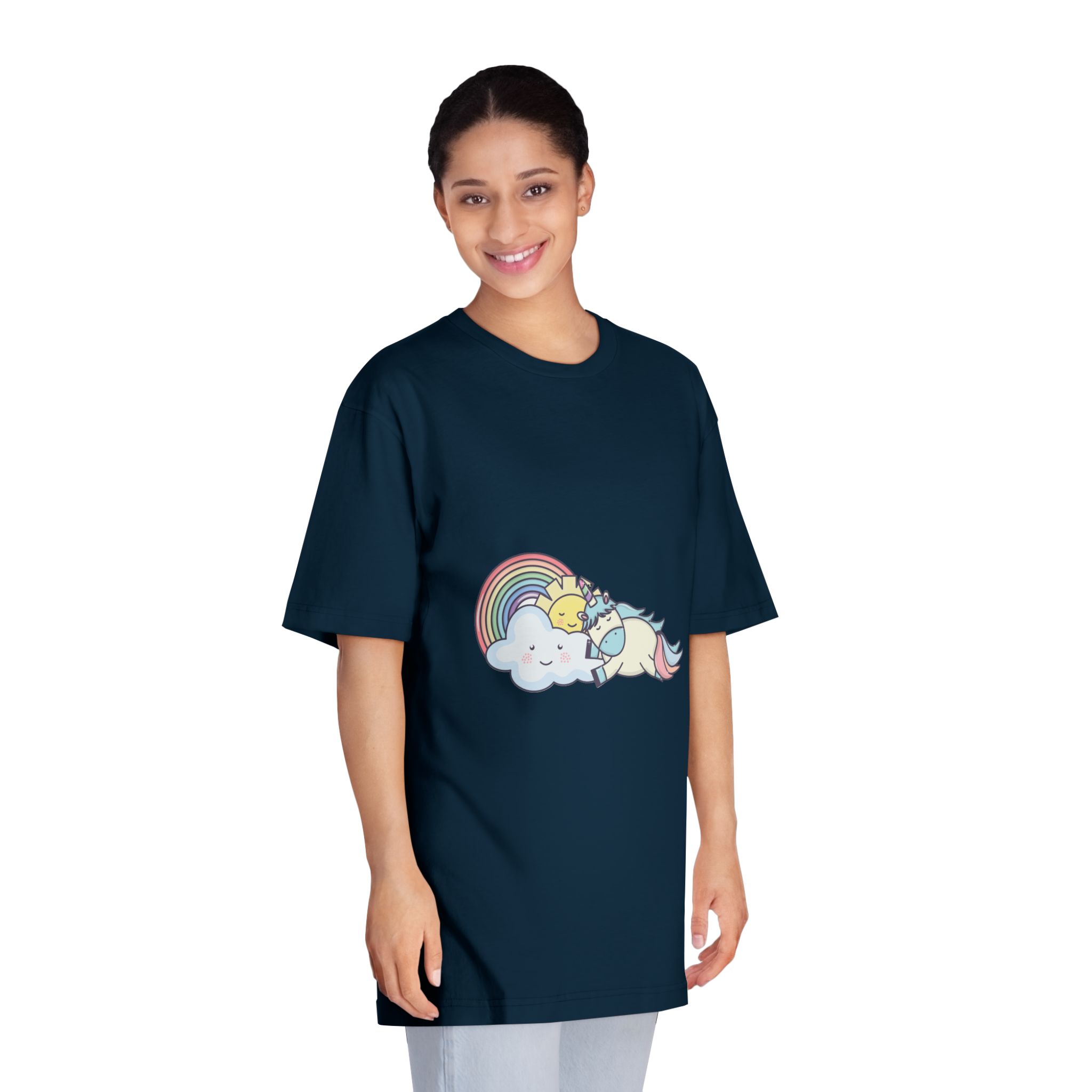 Unicorns 120 Unisex Classic Crewneck T Shirt - Image 19