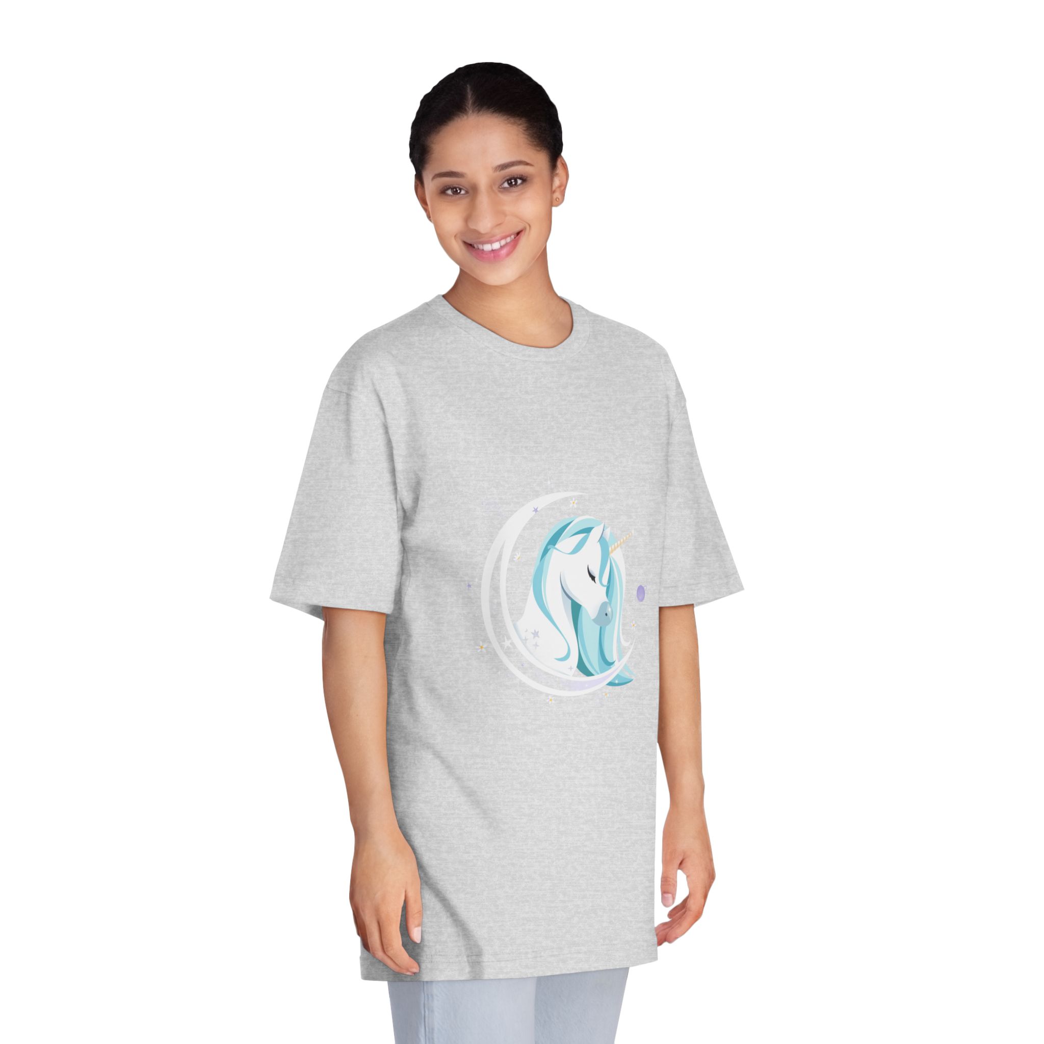 Unicorn V487 Unisex Classic Crewneck T Shirt - Image 15