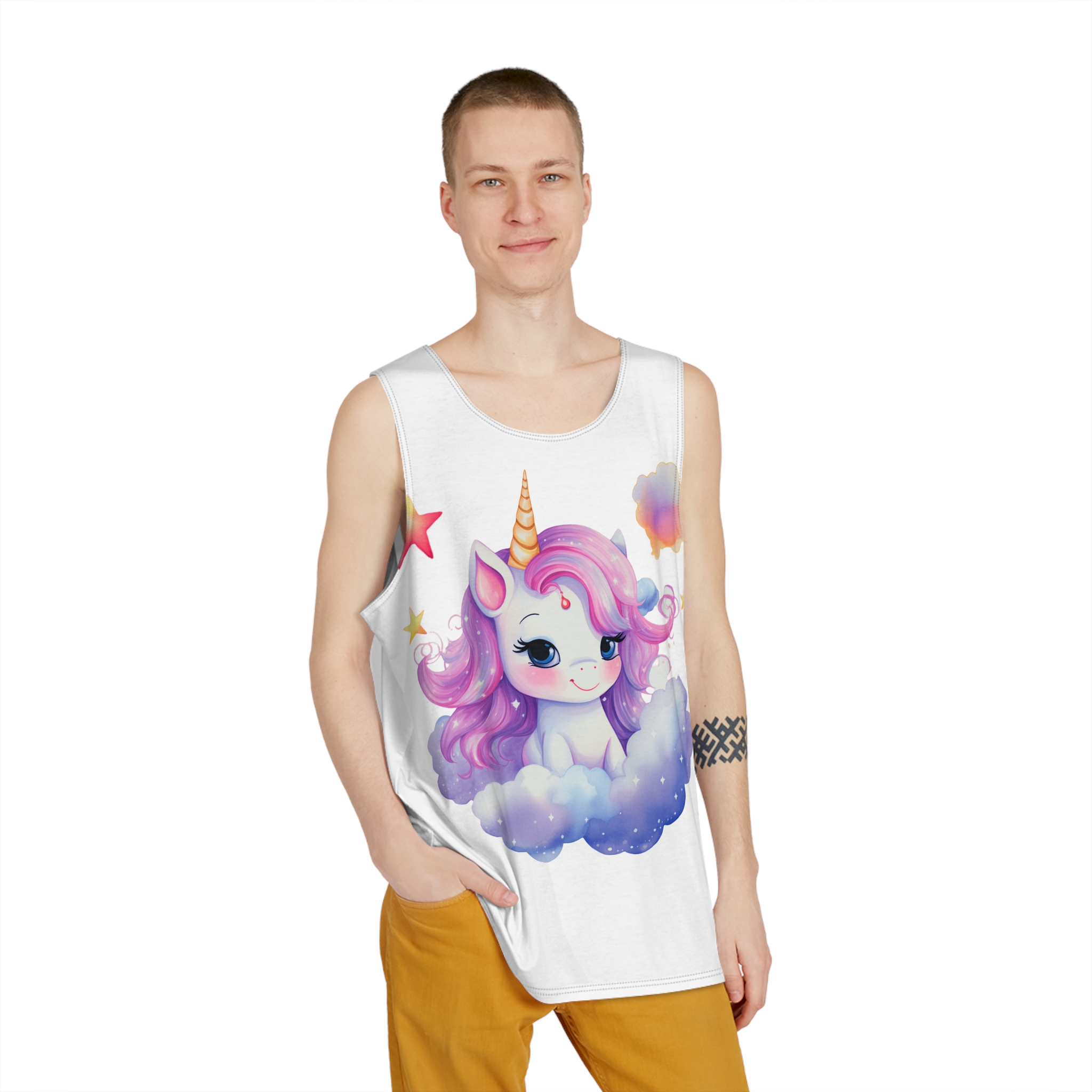 Unicorns 331 Mens Tank Aop - Image 3