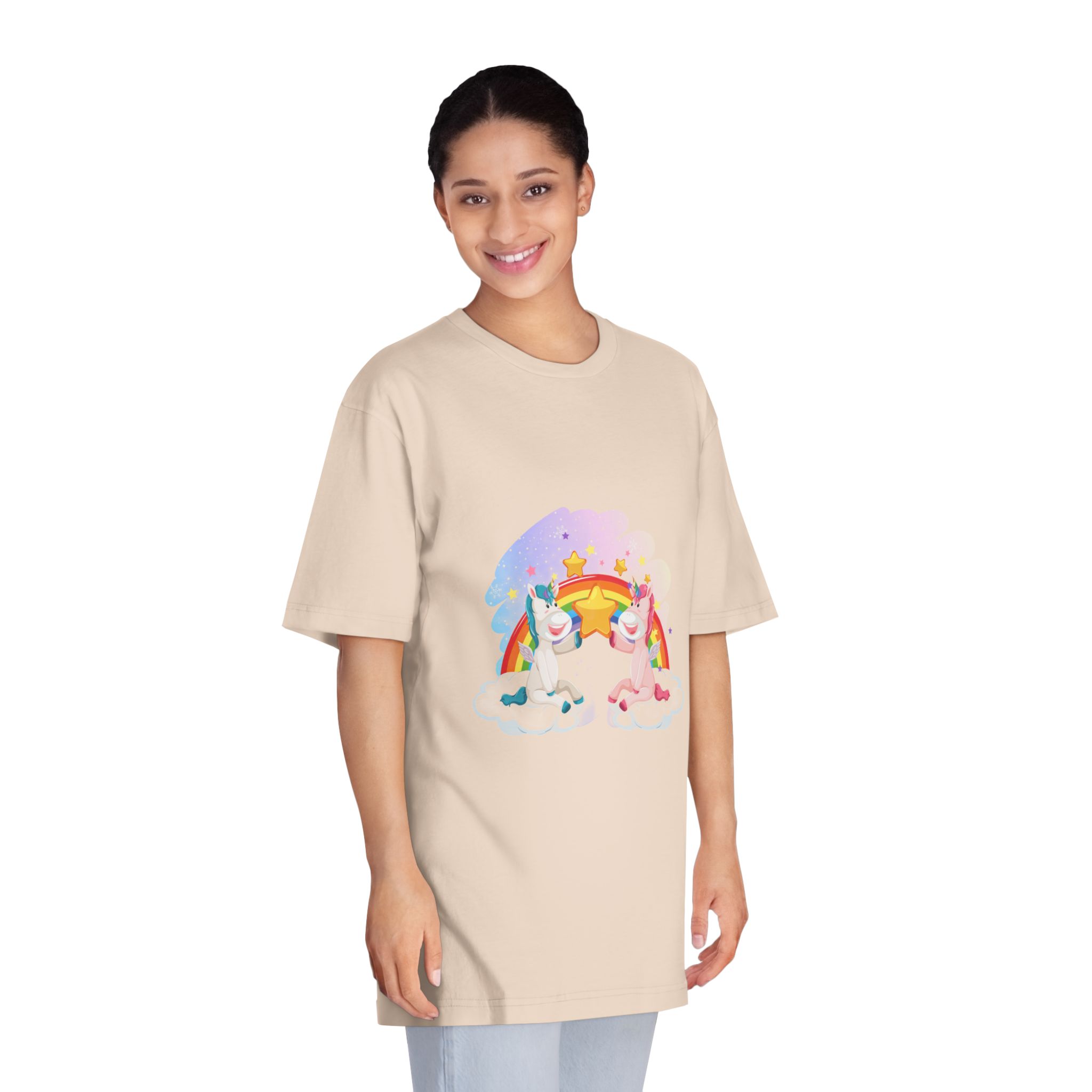 Unicorn V759 Unisex Classic Crewneck T Shirt - Image 11