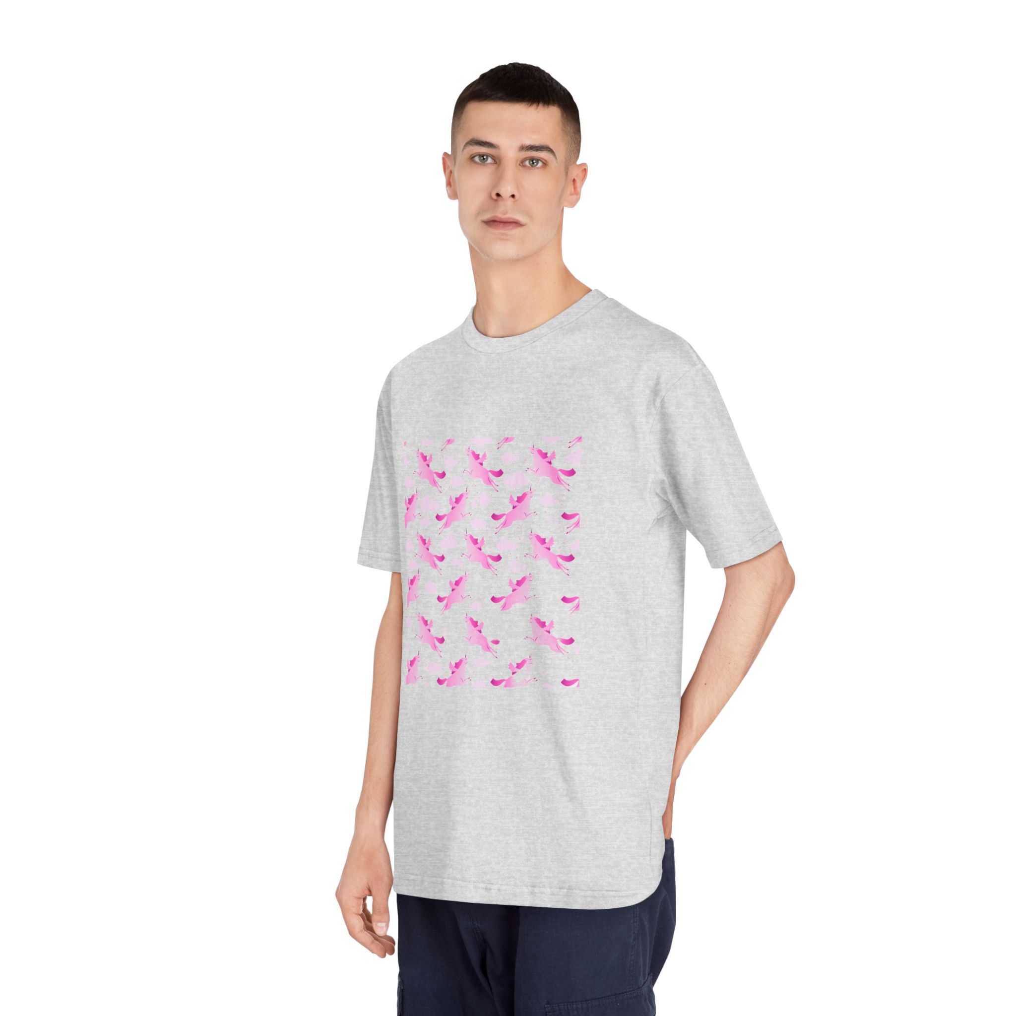 Unicorn V512 Unisex Classic Crewneck T Shirt - Image 16