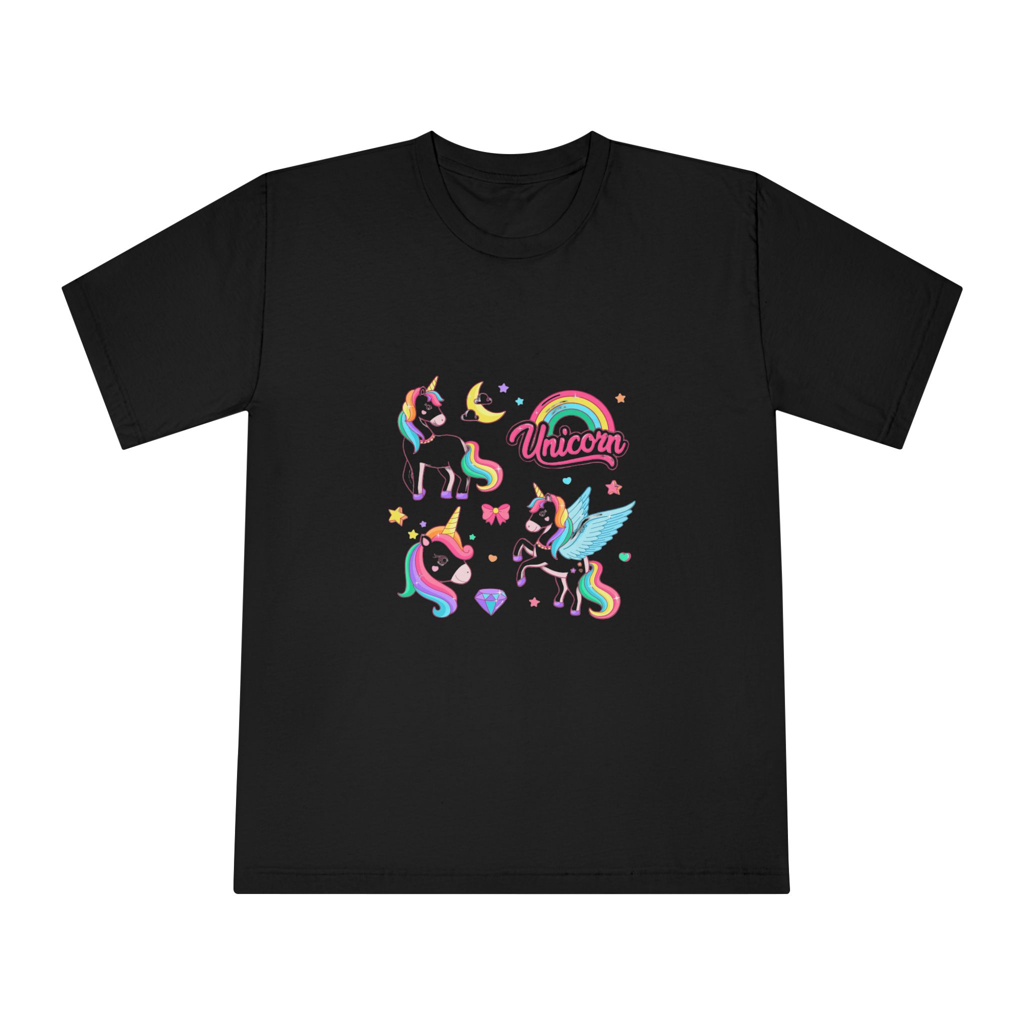 Unicorn V628 Unisex Classic Crewneck T Shirt - Image 5