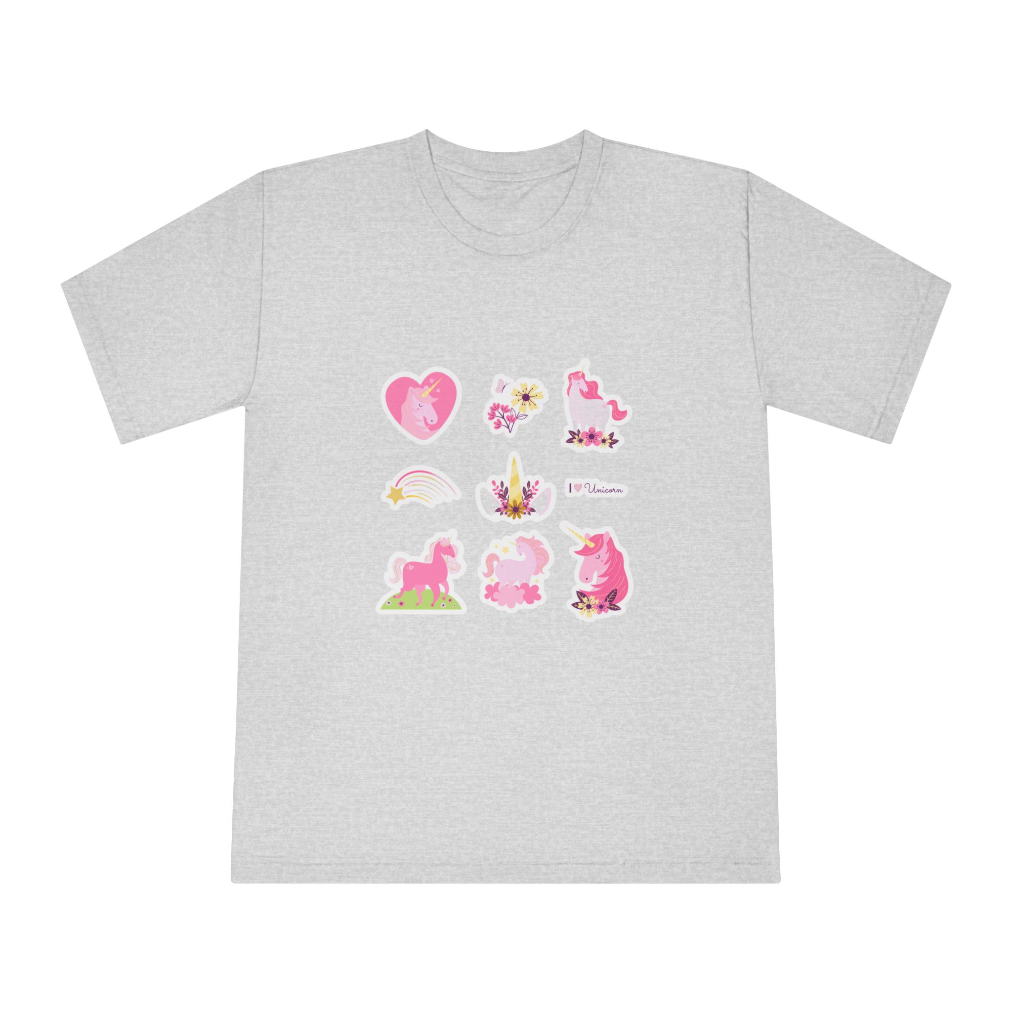 Unicorn V867 Unisex Classic Crewneck T Shirt - Image 13