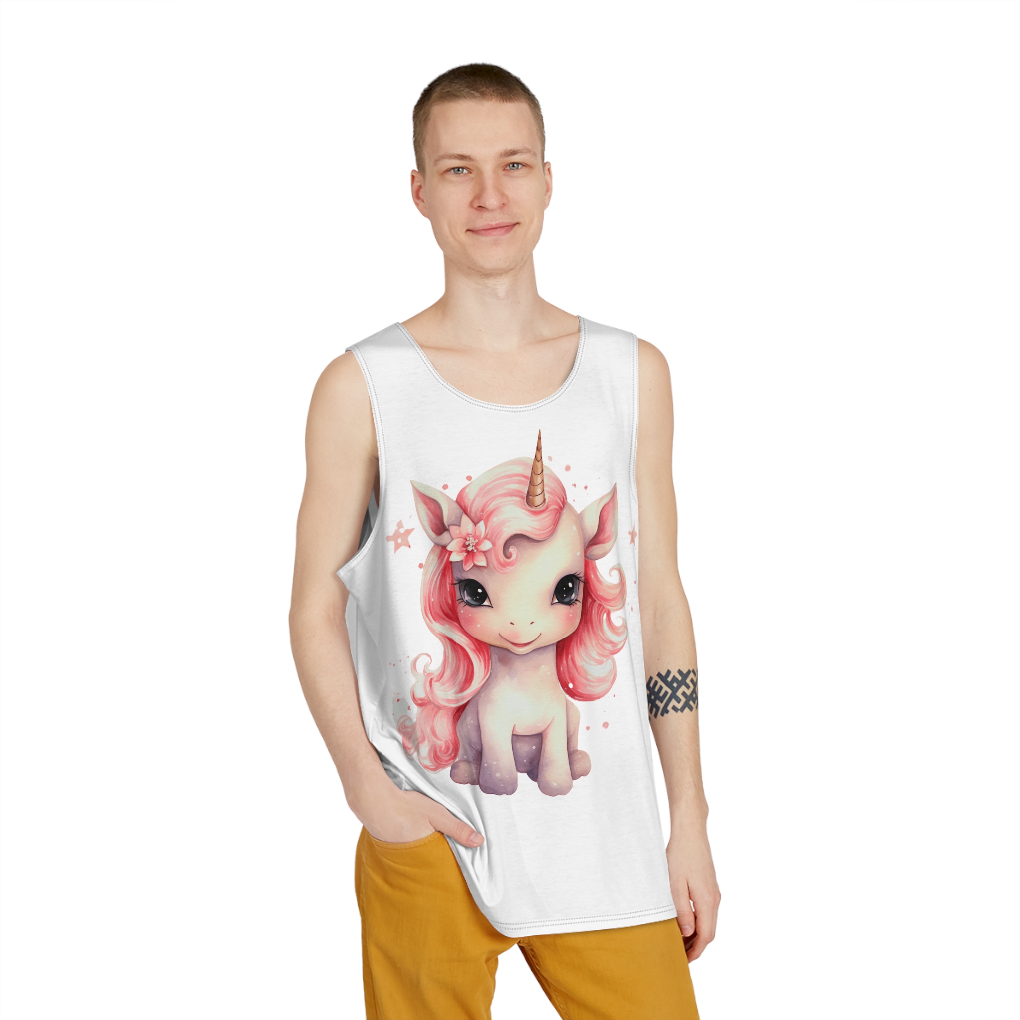 Unicorns 327 Mens Tank Aop - Image 3