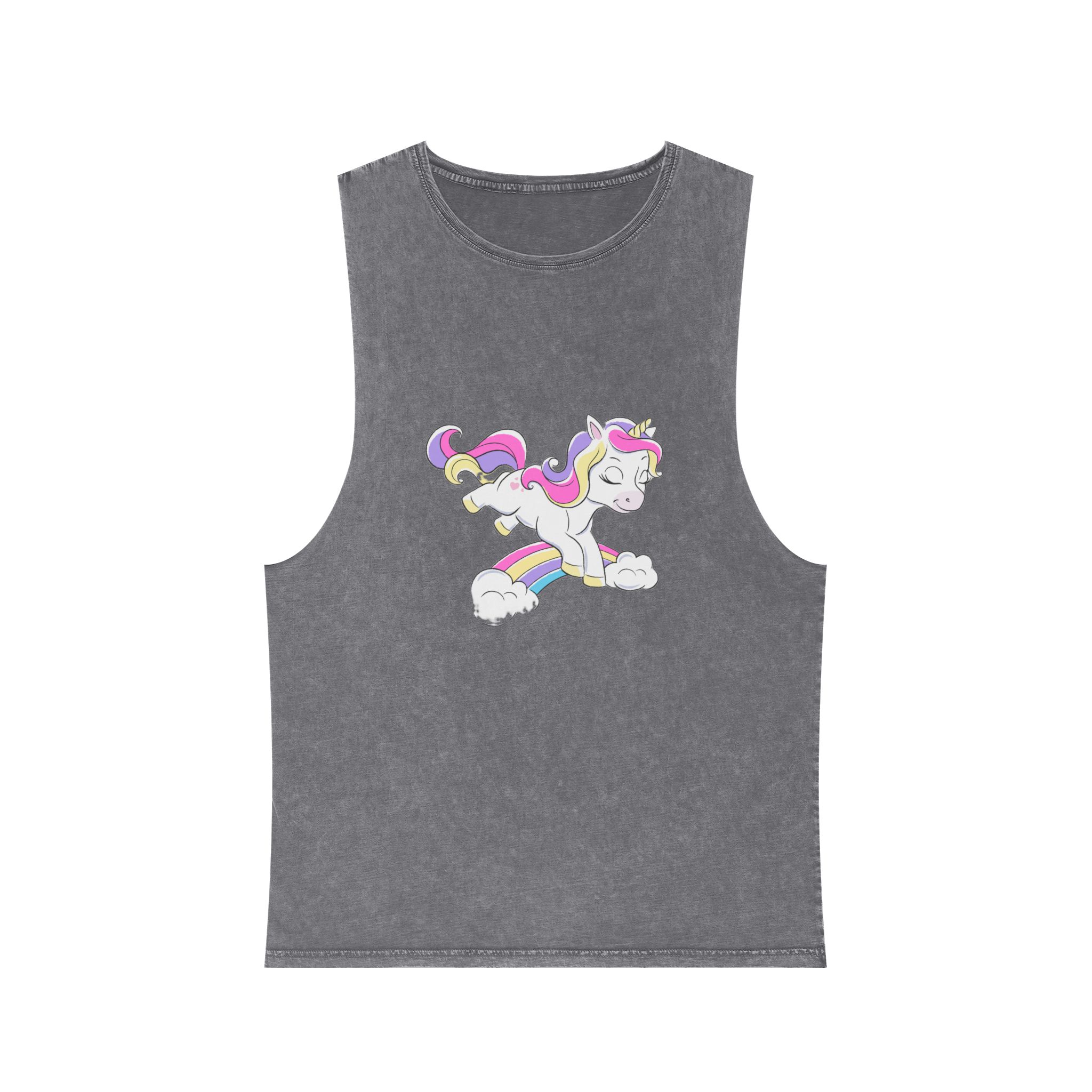 Unicorn V503 Unisex Stonewash Tank Top - Image 9