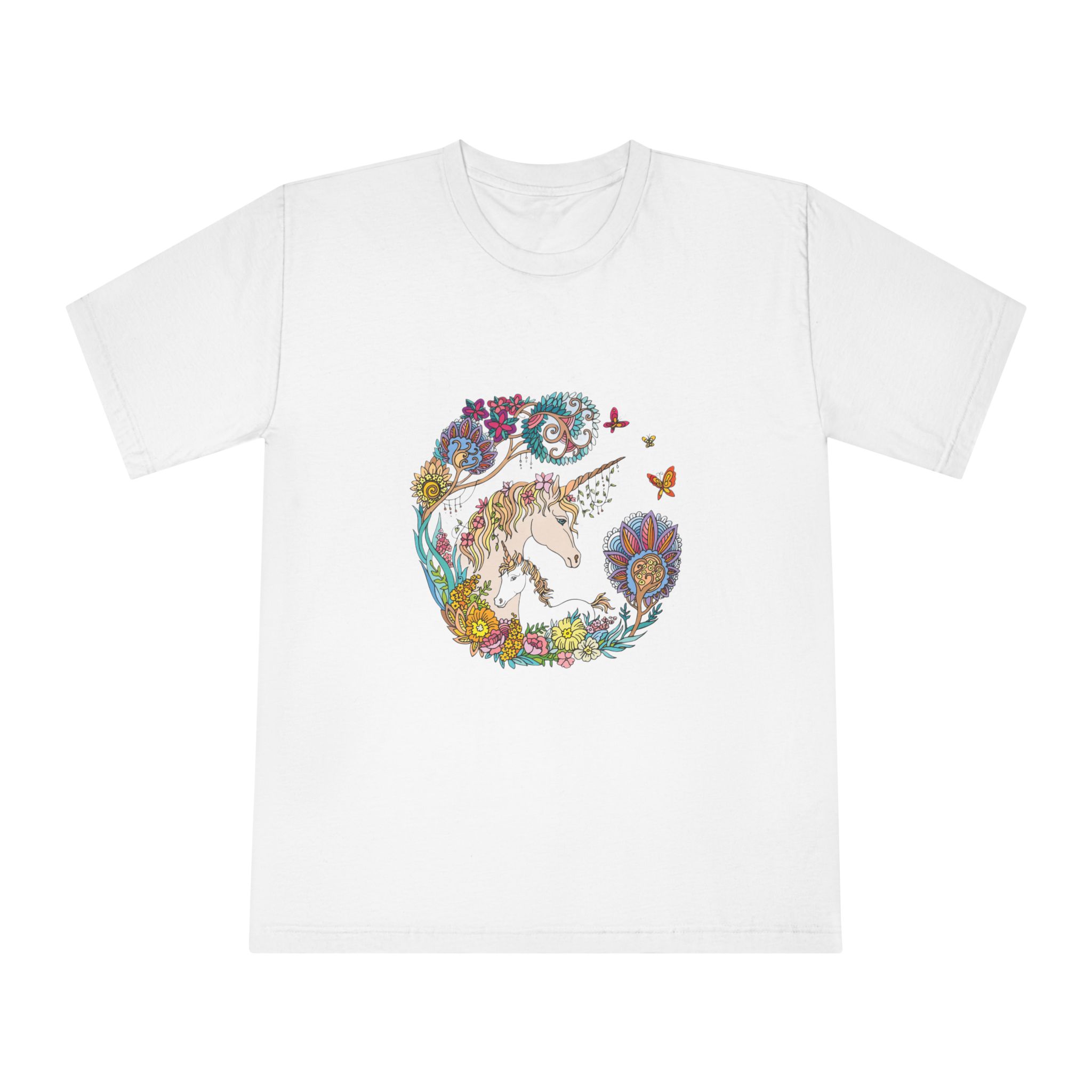 Unicorn V846 Unisex Classic Crewneck T Shirt