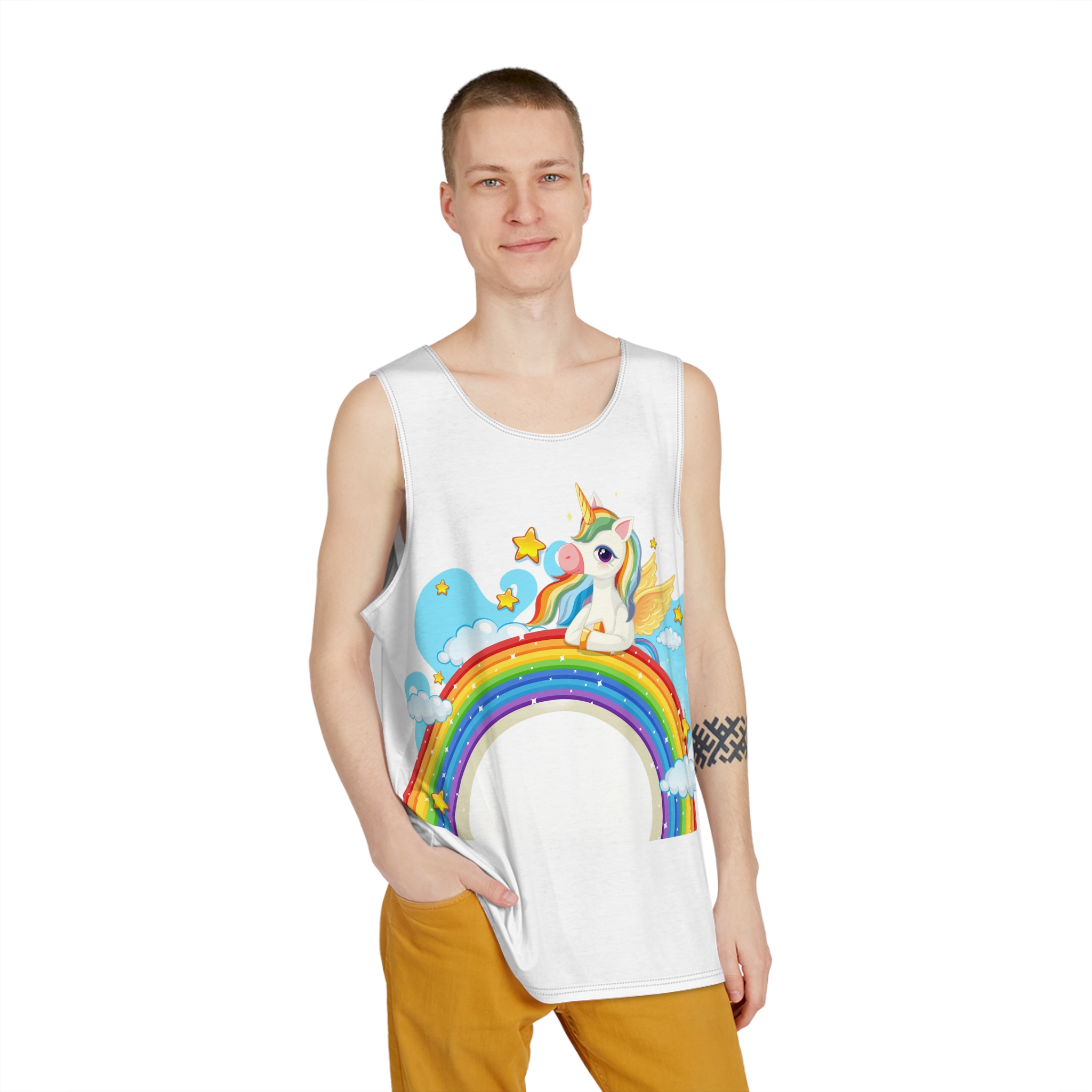 Unicorn V445 Mens Tank Aop - Image 3