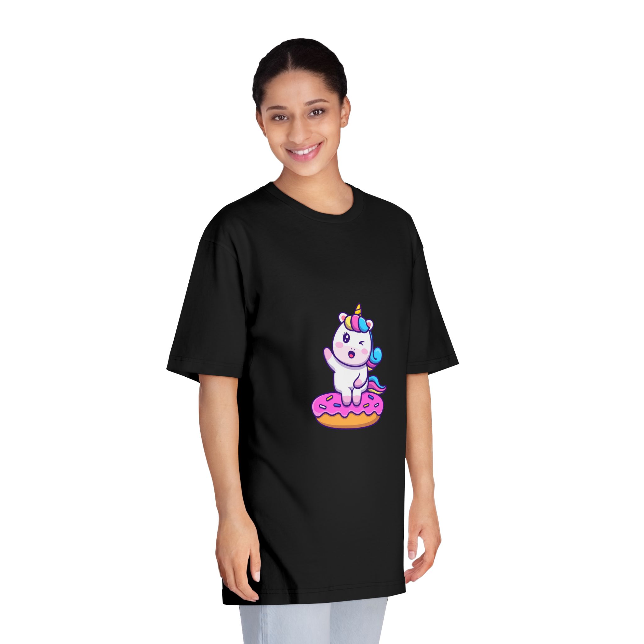 Unicorn V504 Copia Unisex Classic Crewneck T Shirt - Image 7