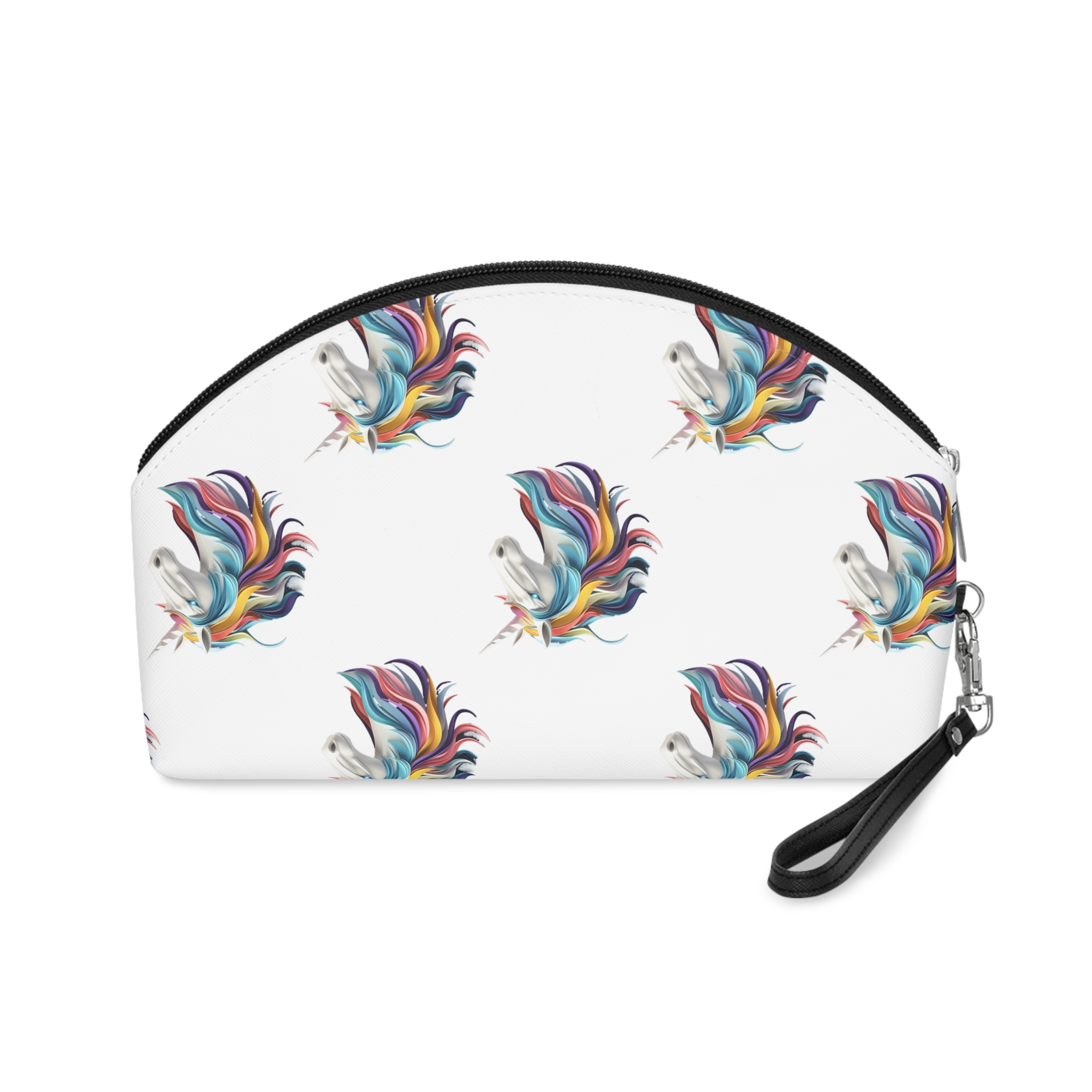 Mythical Unicorn Paper Style Fotor Bg Remover 202311048948 Makeup Bag - Image 2