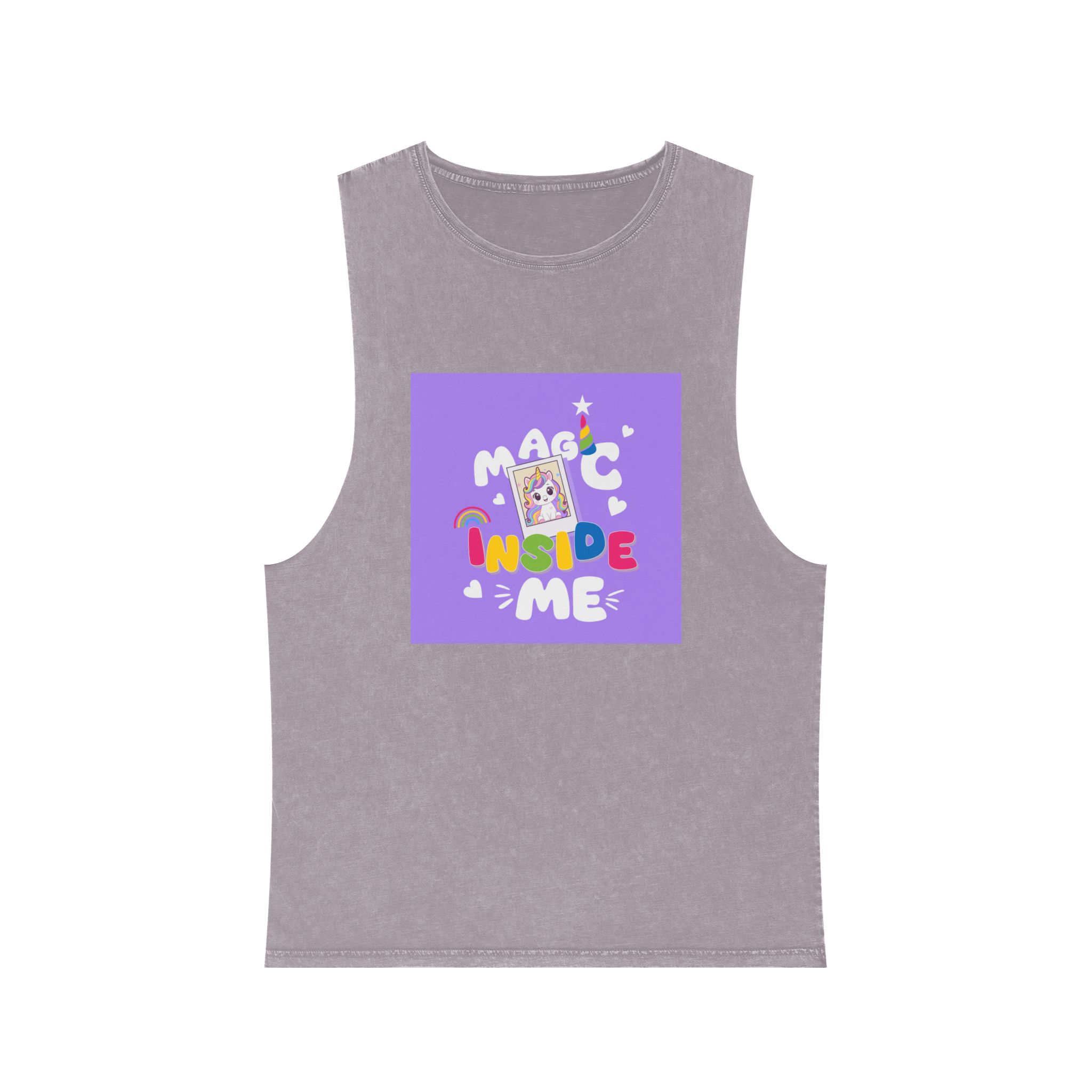 Original Design 02F2E7 Unisex Stonewash Tank Top - Image 17