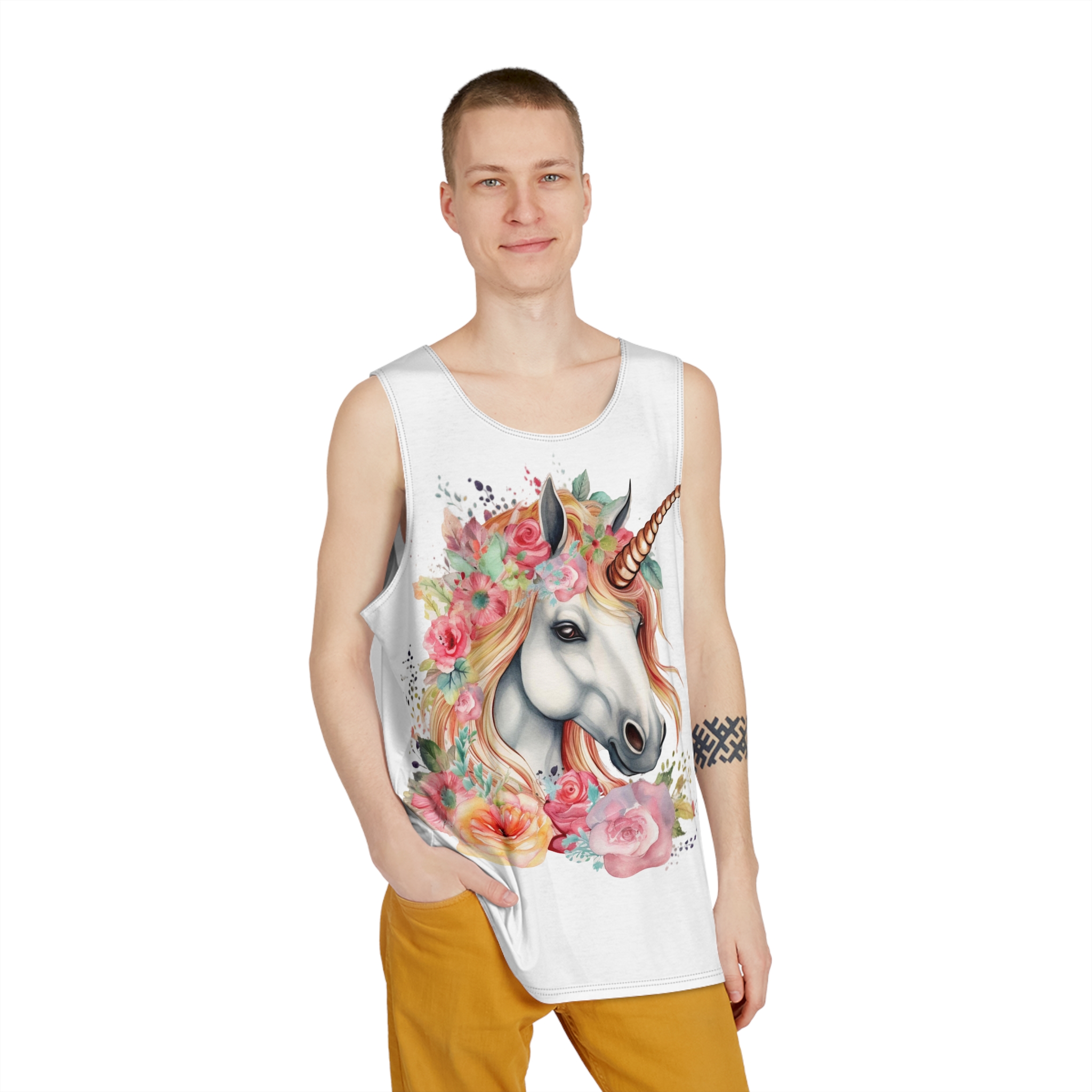 Unicorns 385 Mens Tank Aop - Image 3
