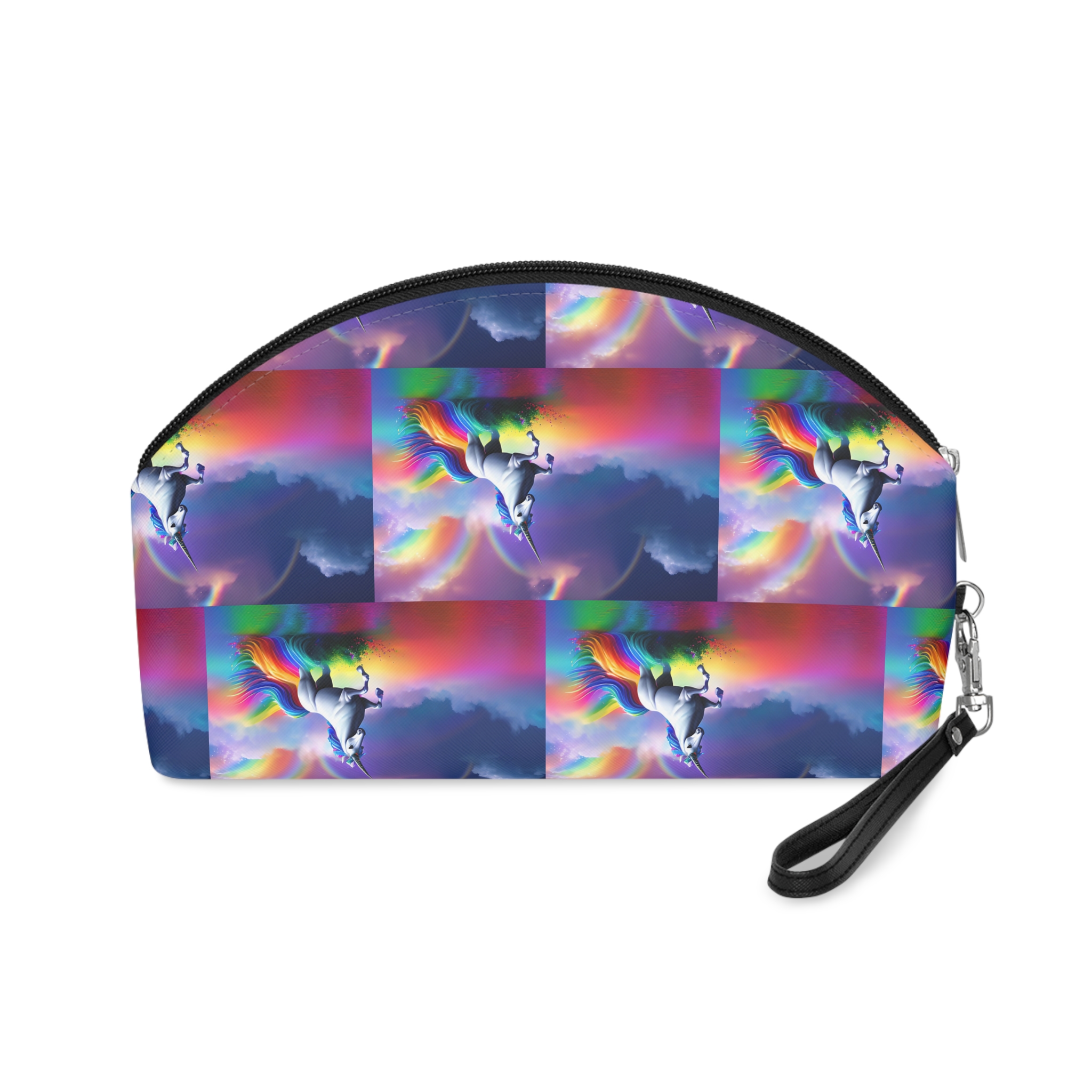 Beautiful Butterfly Unicorn Watercolors Makeup Bag - Image 2