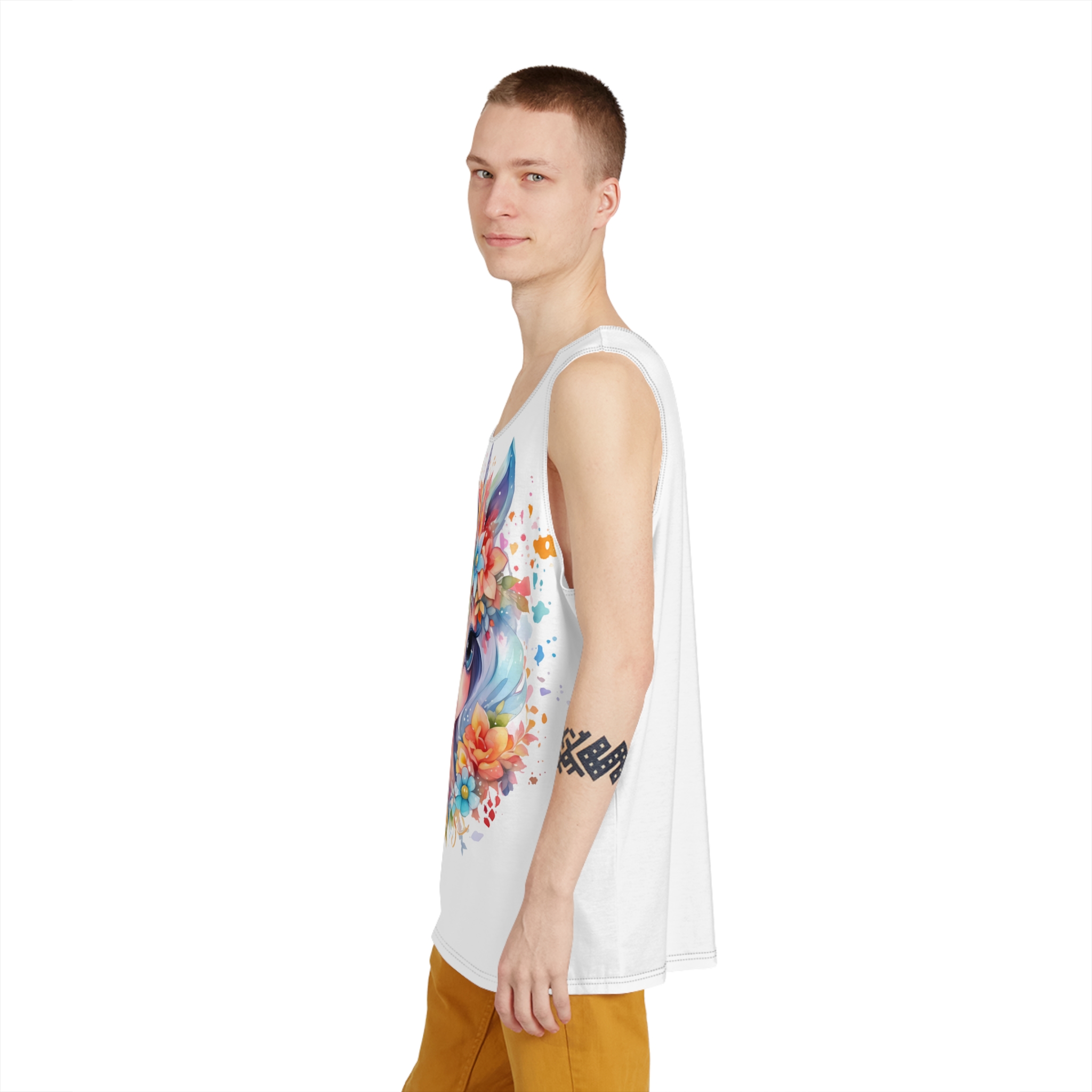 Unicorns 185 Mens Tank Aop