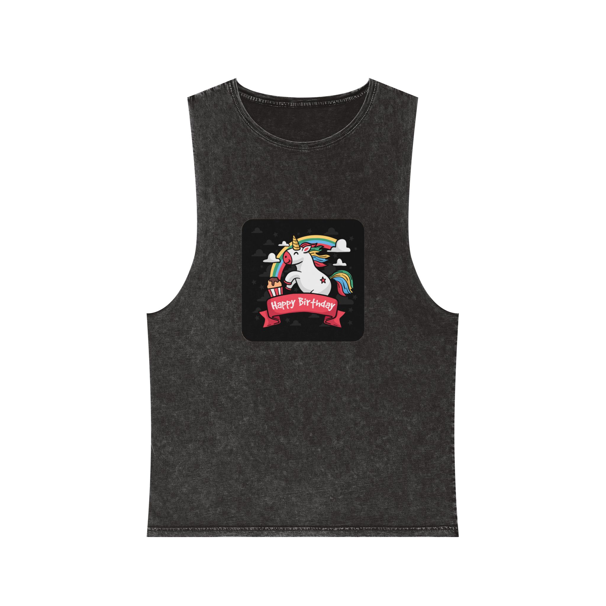 Unicorn V102 Unisex Stonewash Tank Top