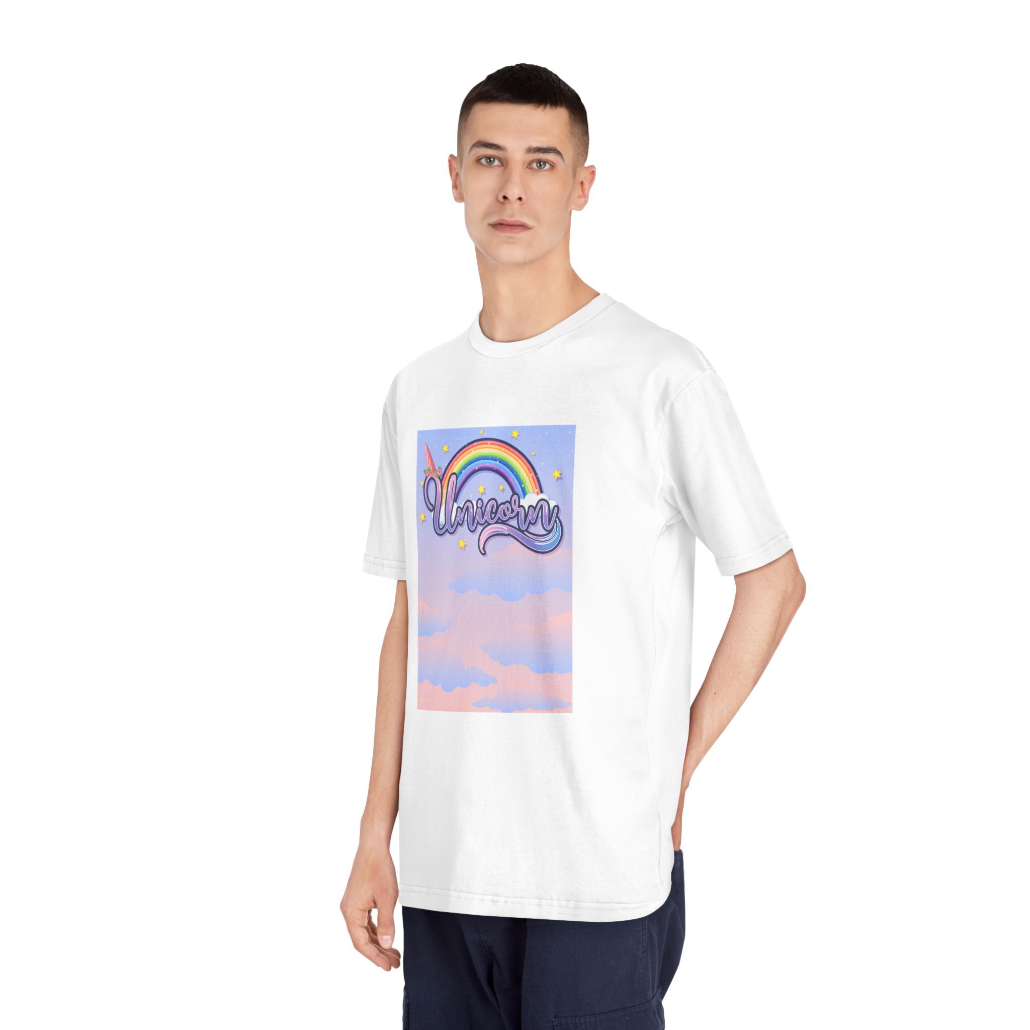 Unicorn V472 Unisex Classic Crewneck T Shirt - Image 4
