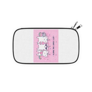 Cover Design With Unicorn Cats Passport Wallet