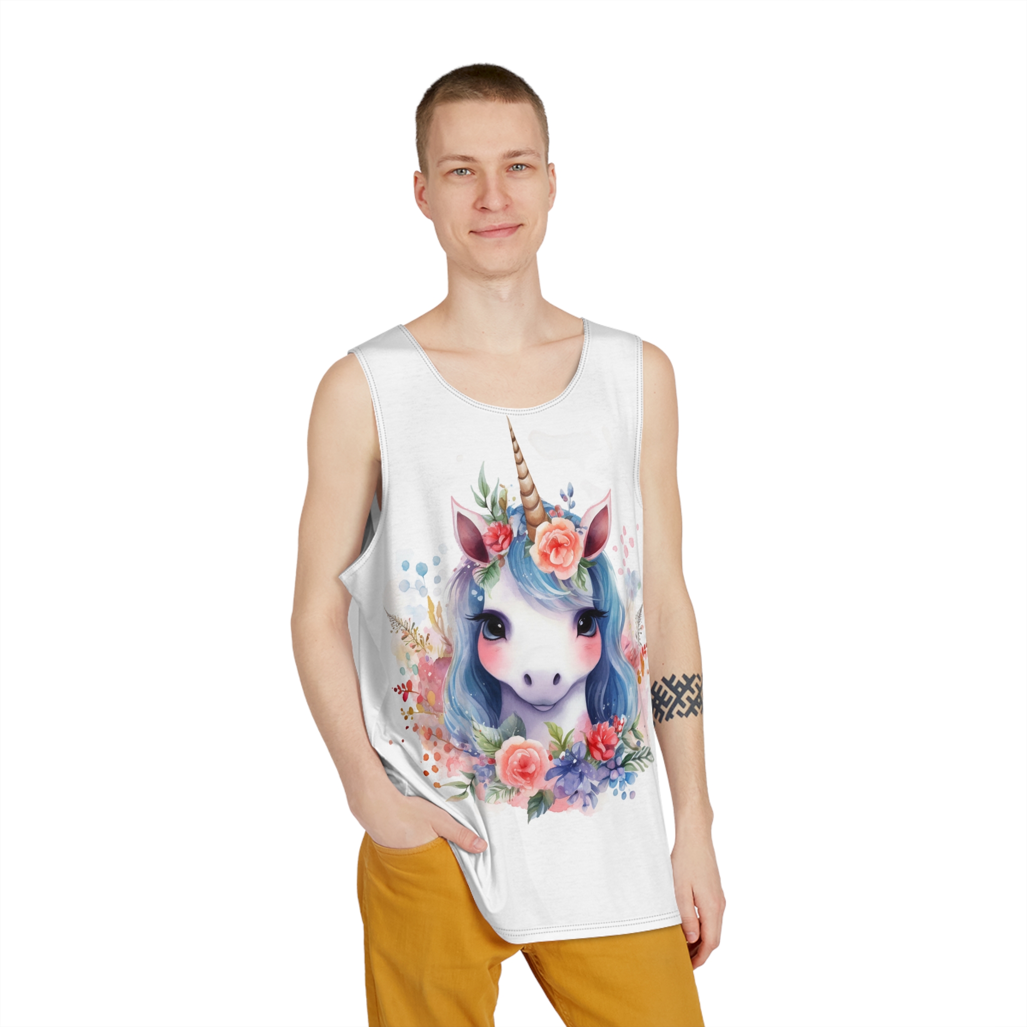 Unicorns 418 Mens Tank Aop - Image 3