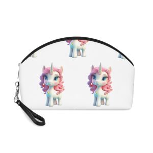 Colorful Cartoon Animated 3d Unicorn Children (14) Makeup Bag