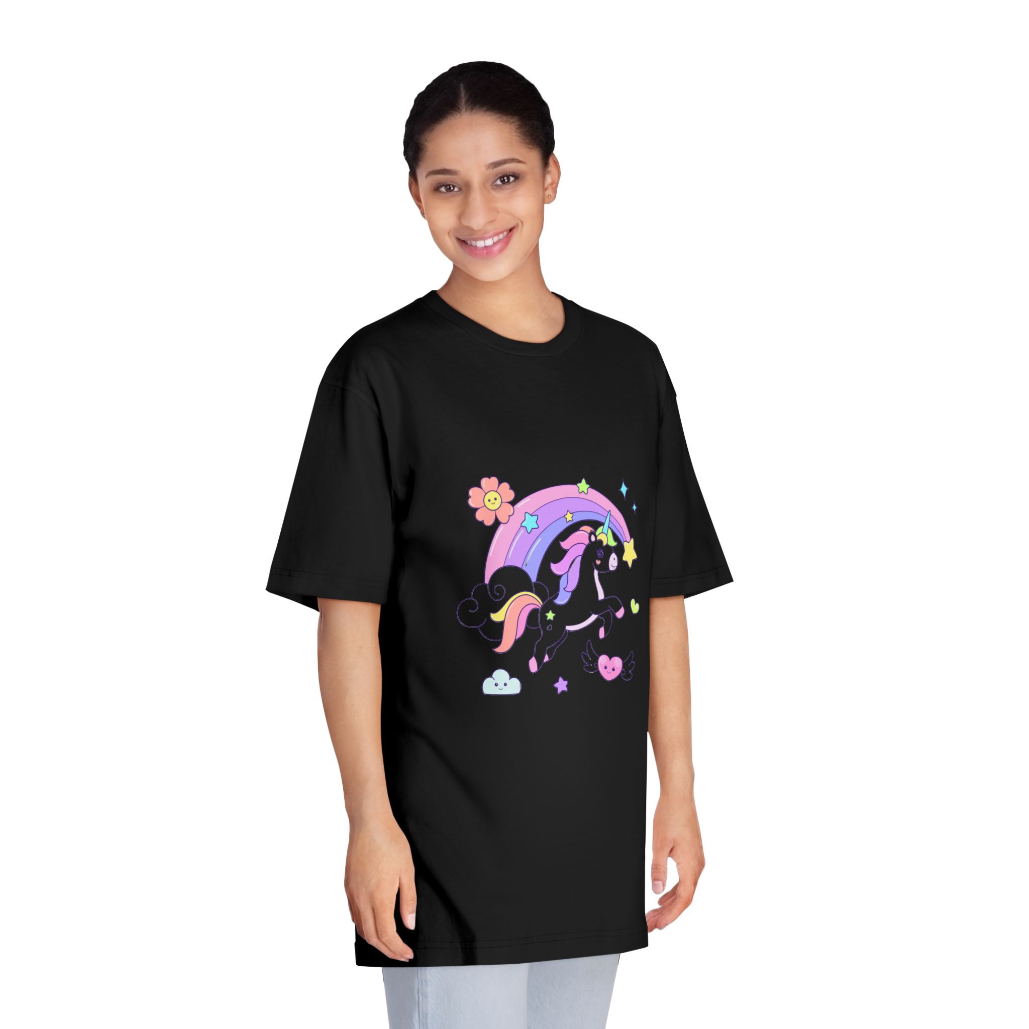 Unicorn V705 Unisex Classic Crewneck T Shirt - Image 7