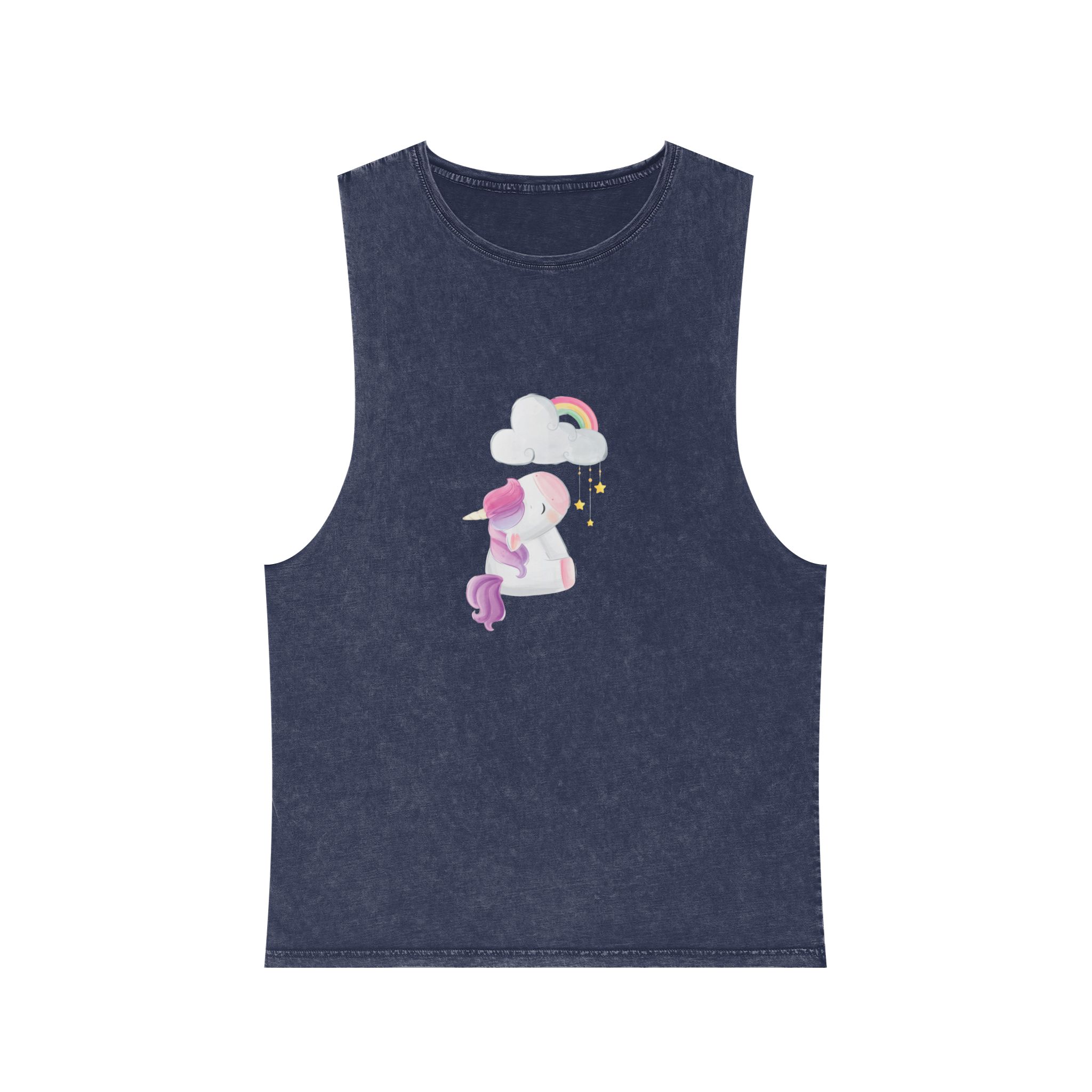 Unicorn V401 Unisex Stonewash Tank Top - Image 13