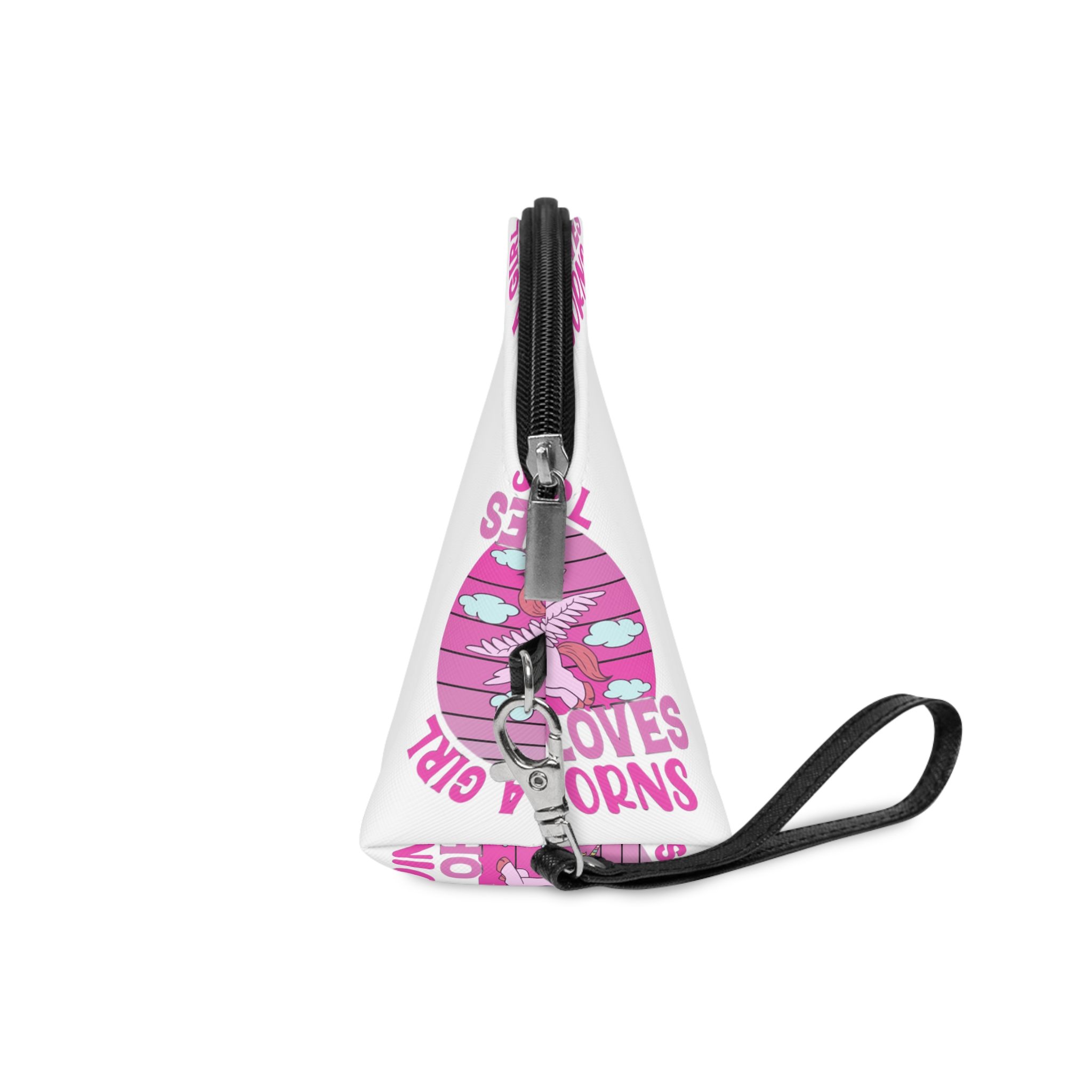 Just A Girl Who Loves Unicorns Makeup Bag - Image 3