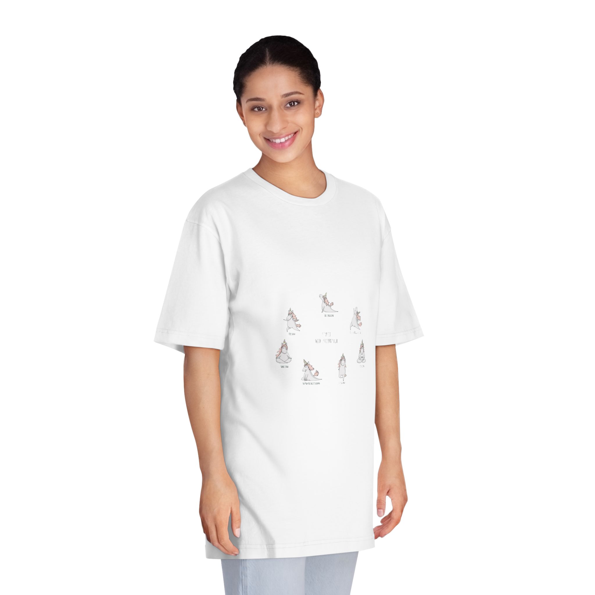 Unicorn V845 Unisex Classic Crewneck T Shirt - Image 3