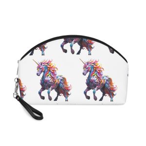 Colorful 3d Mythical Unicorn (4) Makeup Bag