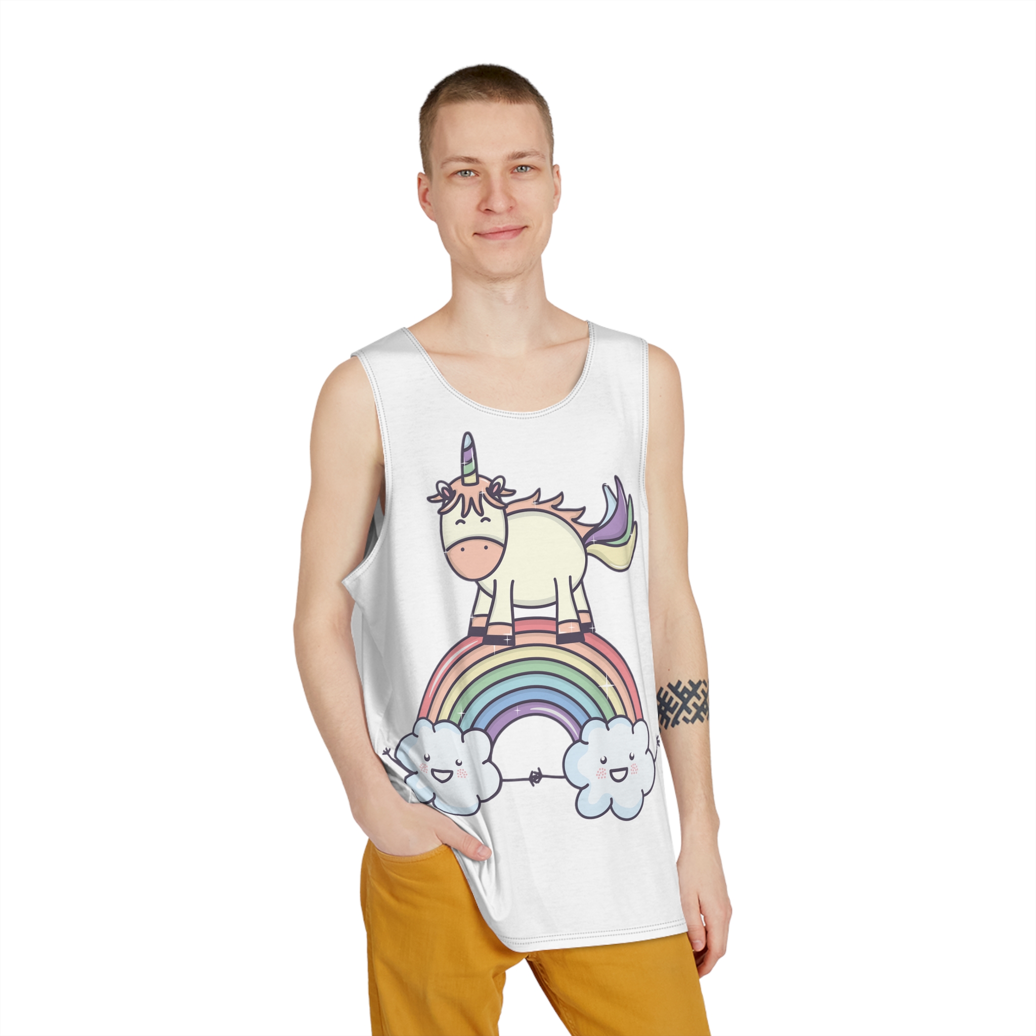 Unicorns 113 Mens Tank Aop - Image 3