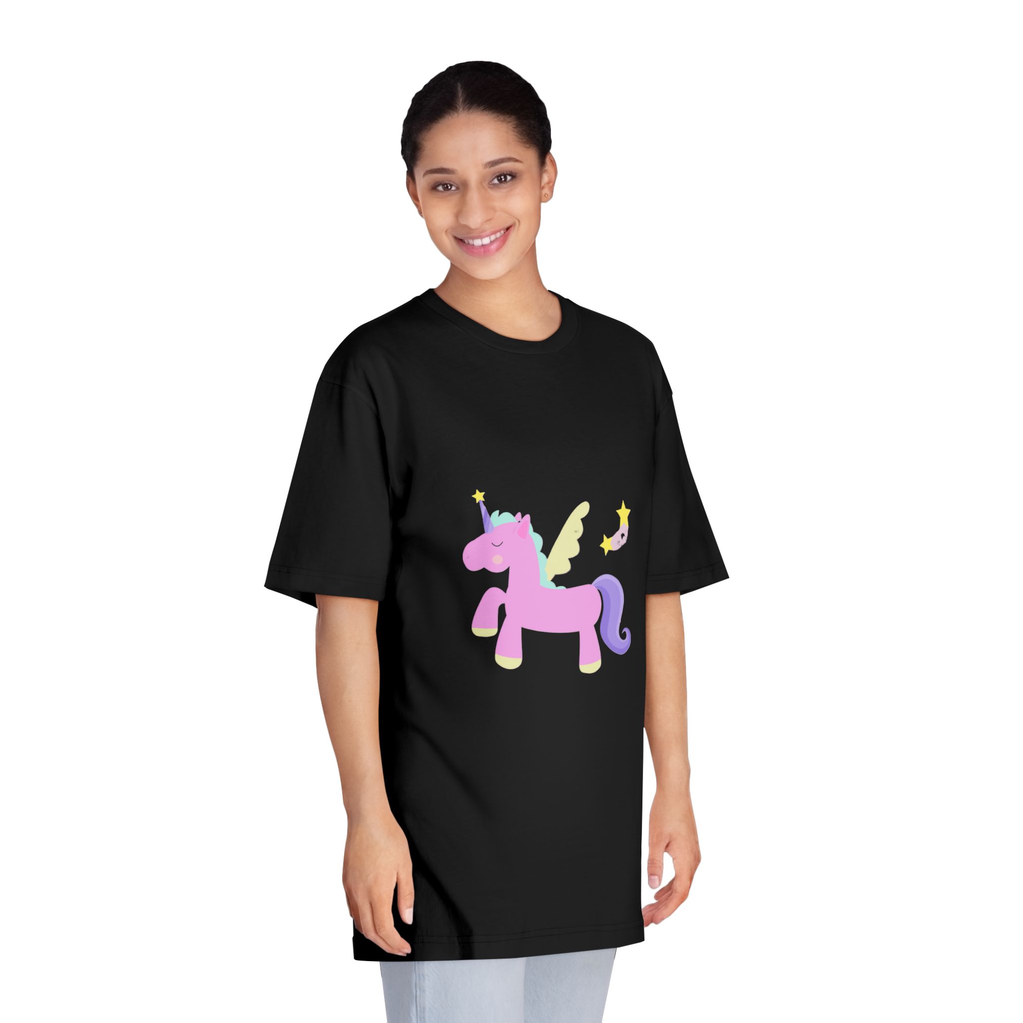 Unicorns 35 Unisex Classic Crewneck T Shirt - Image 7