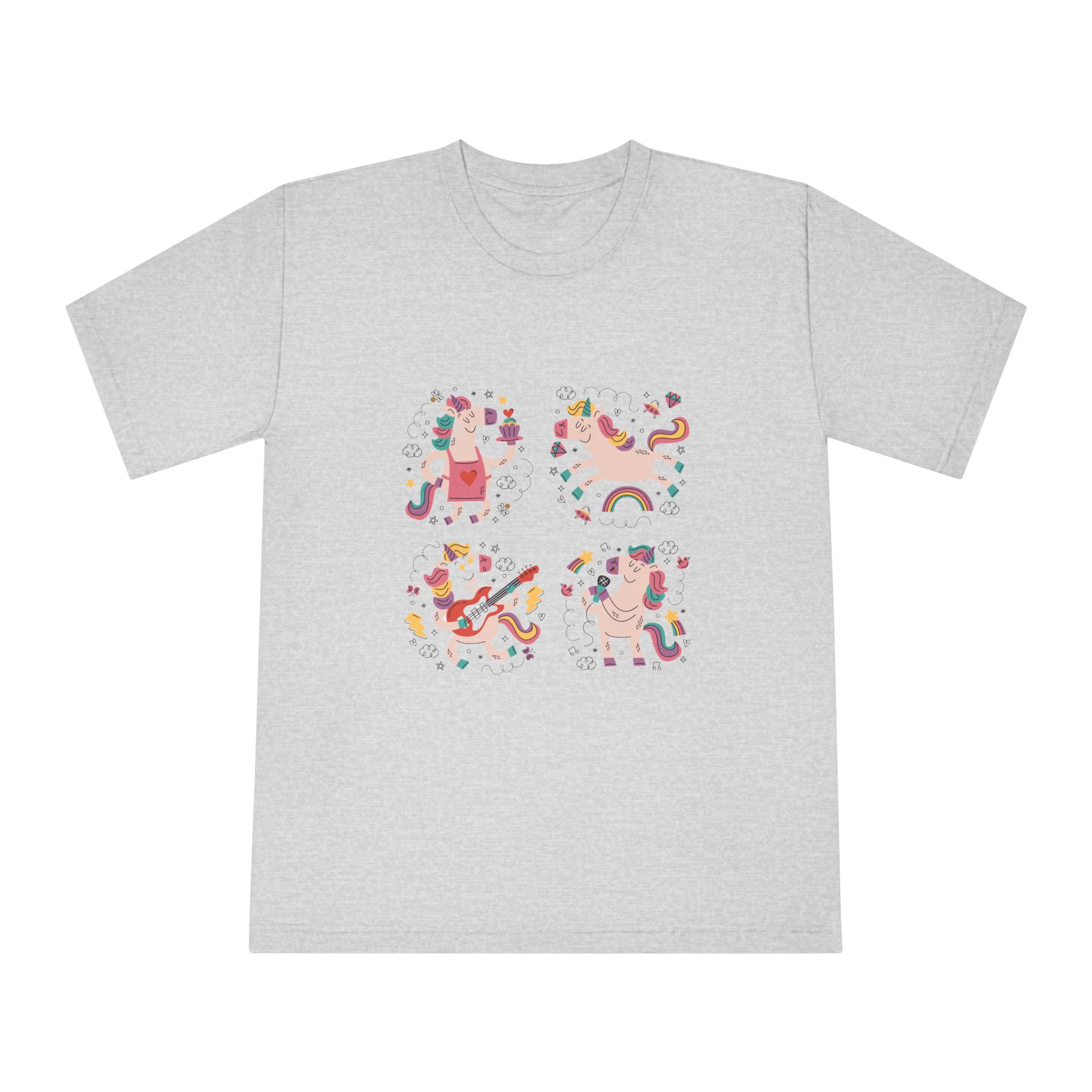 Unicorn V842 Unisex Classic Crewneck T Shirt - Image 13