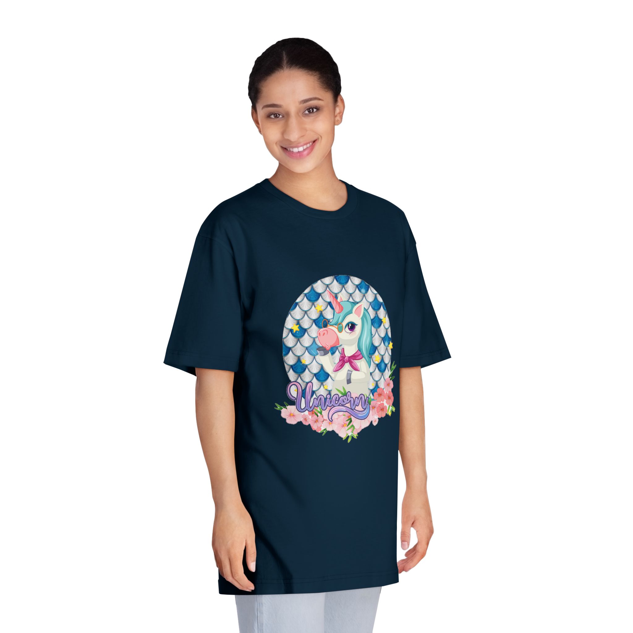 Unicorn V656 Unisex Classic Crewneck T Shirt - Image 19