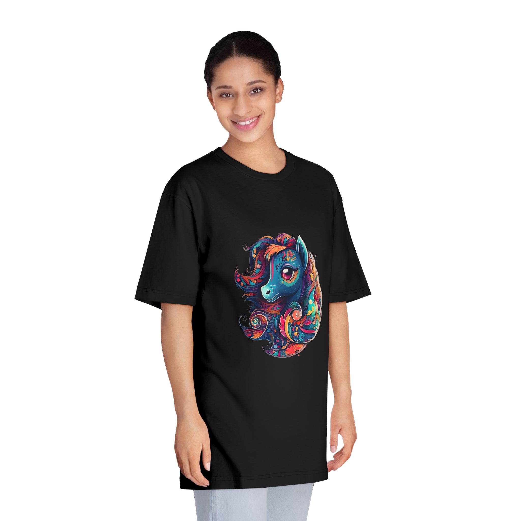 Unicorns 235 Unisex Classic Crewneck T Shirt - Image 7