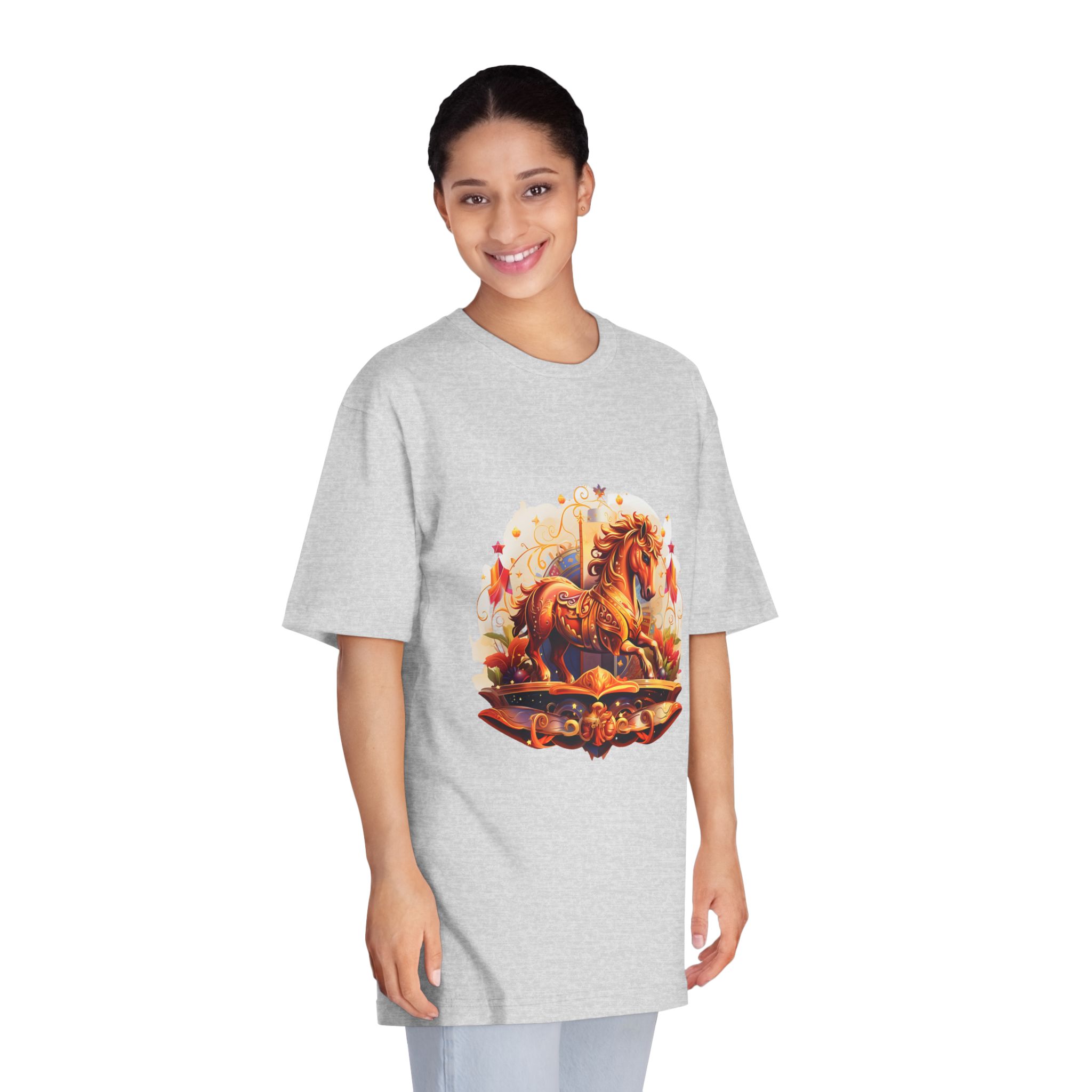Unicorns 255 Unisex Classic Crewneck T Shirt - Image 15