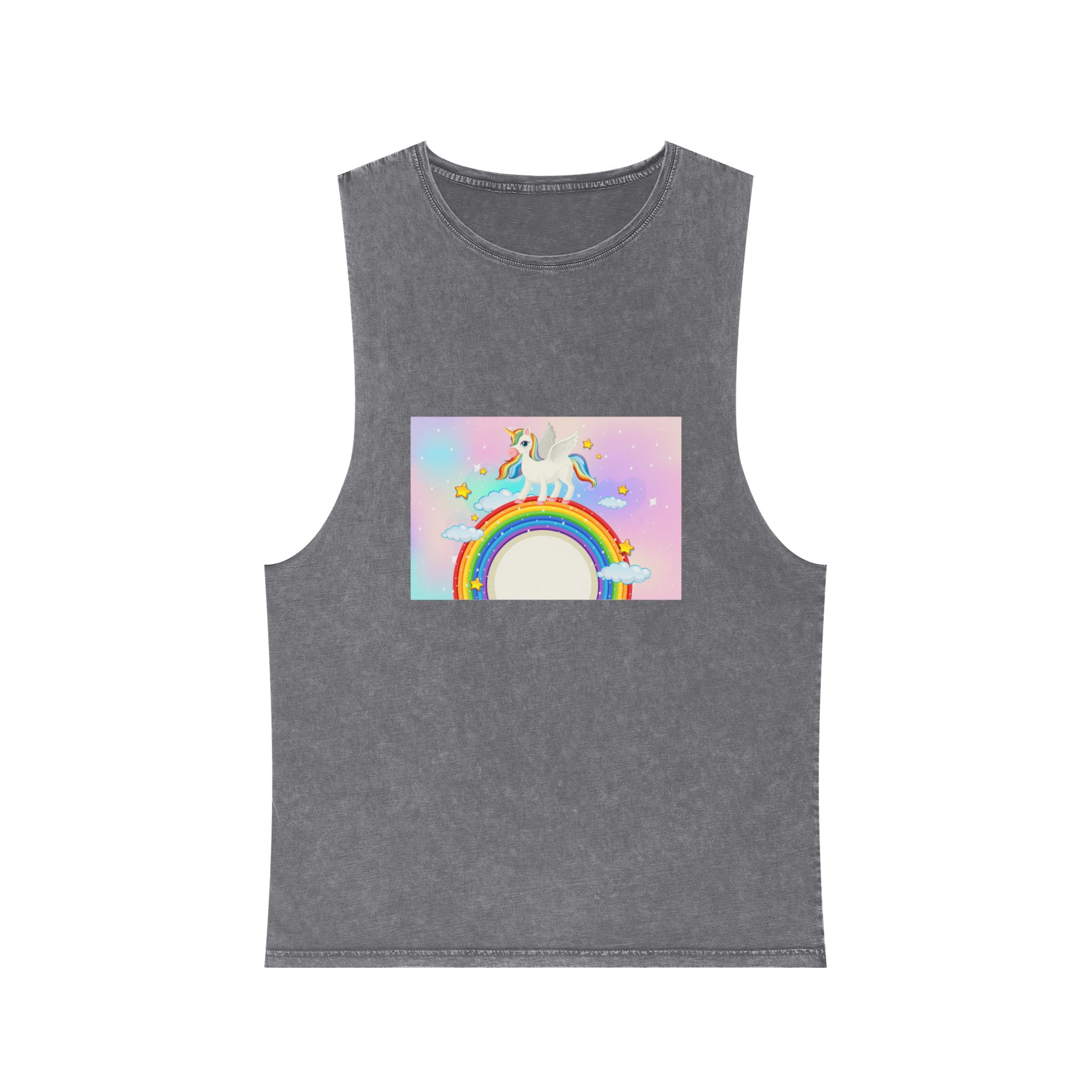 Unicorn V461 Unisex Stonewash Tank Top - Image 9